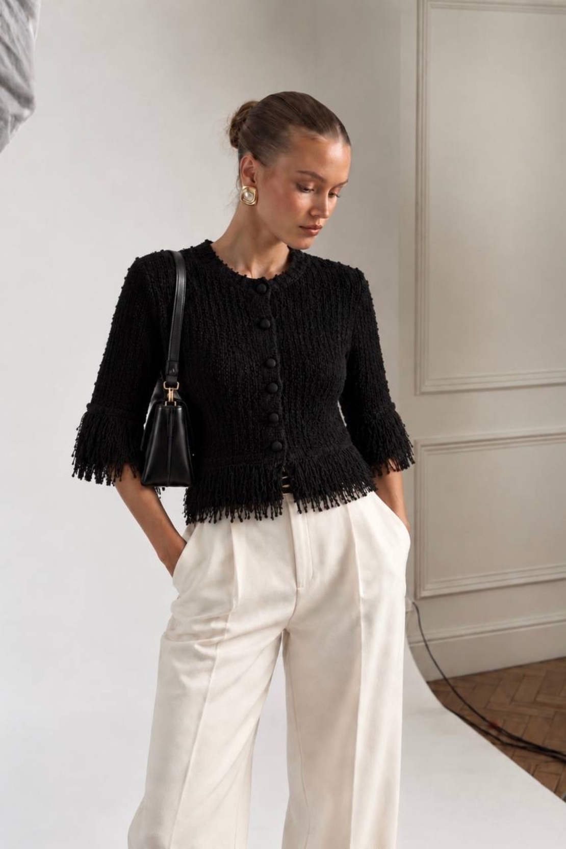 “ Elegance” black - жилетка