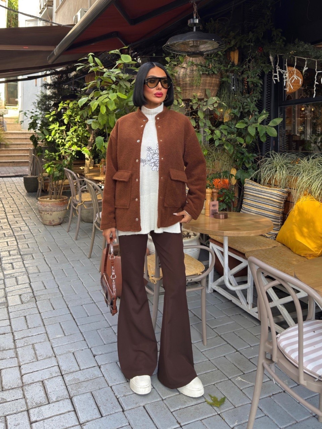 Mocha – Клош панталон с акцент на талията