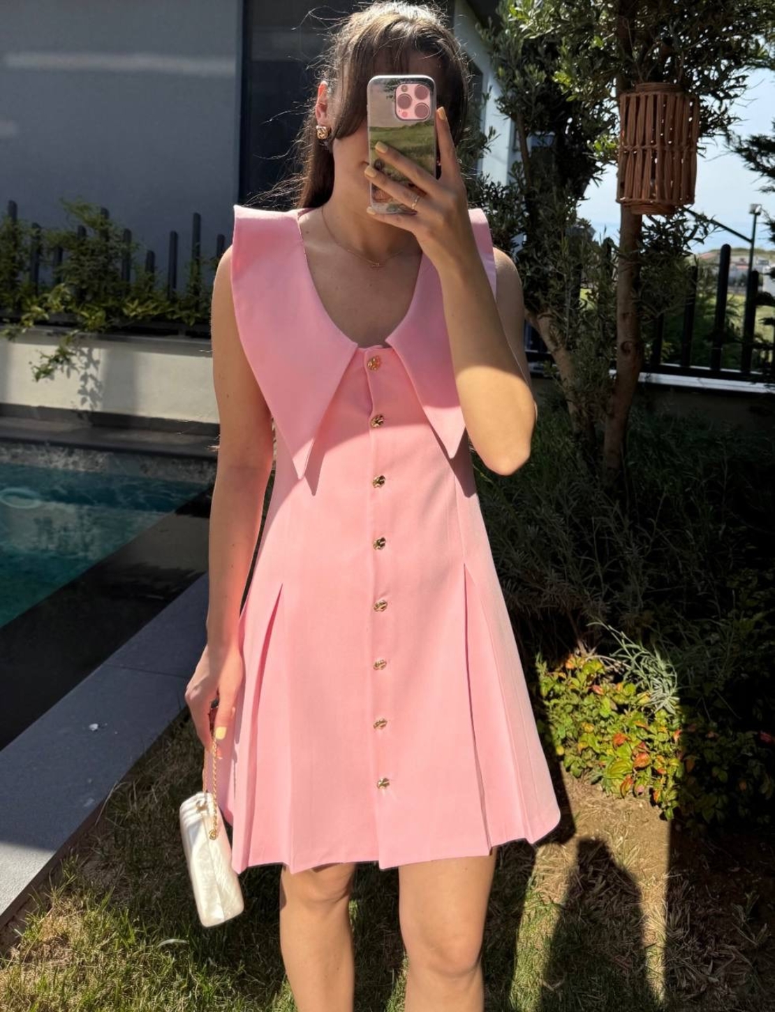 Luxe Dress в Розово