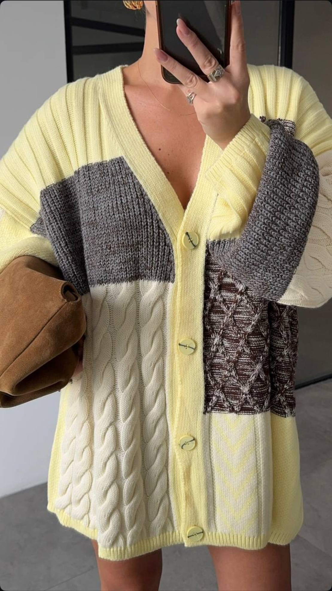 Sunny Oversize Knit - овърсайз жилетка