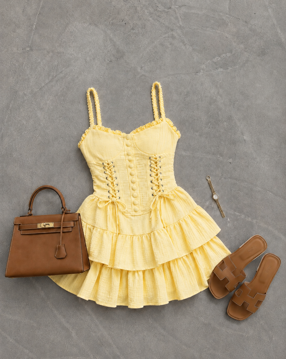 “ Daisy “ yellow- Лятна рокля