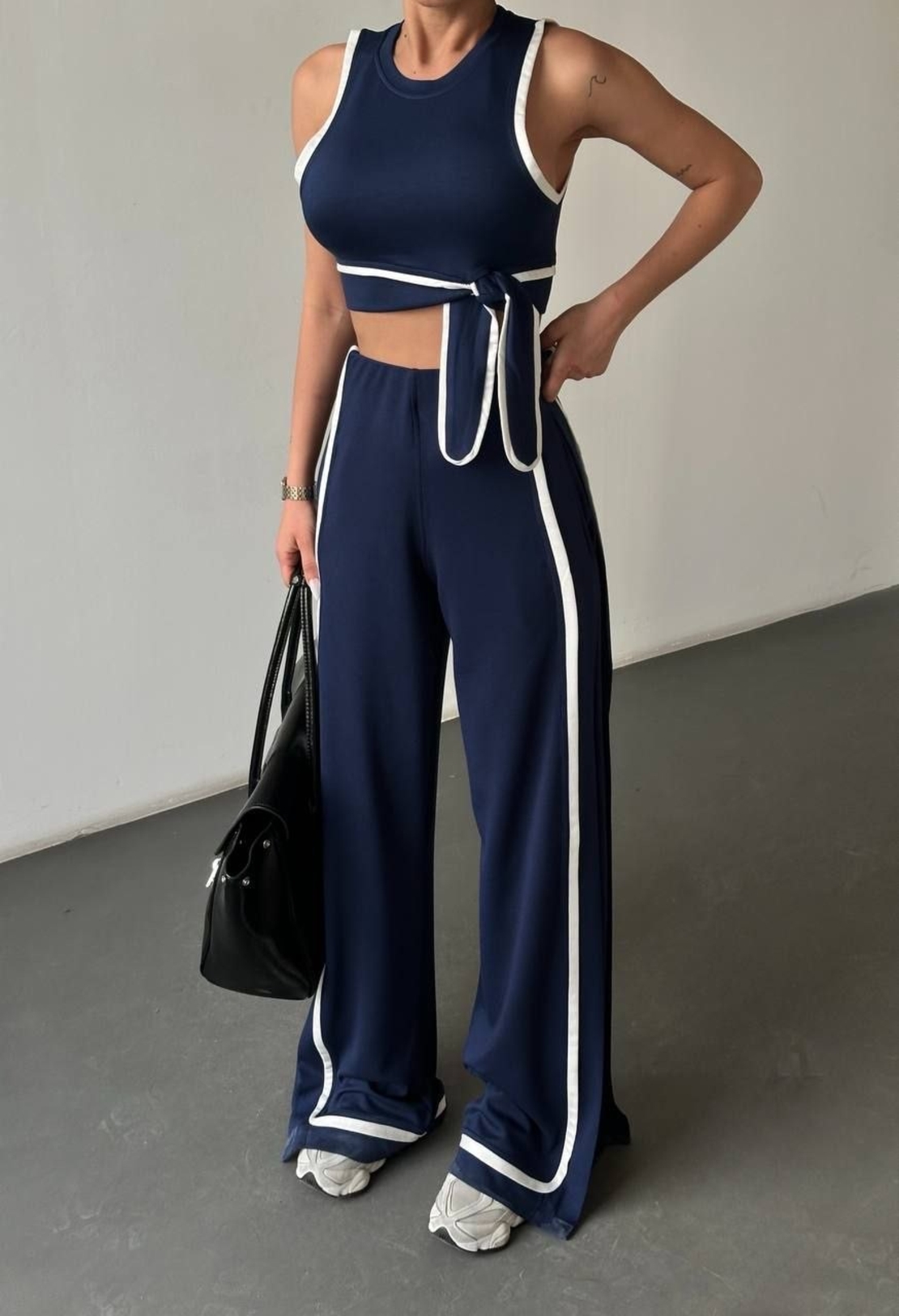 “SPORTY CHIC LINE” blue - комплект топ и долнище