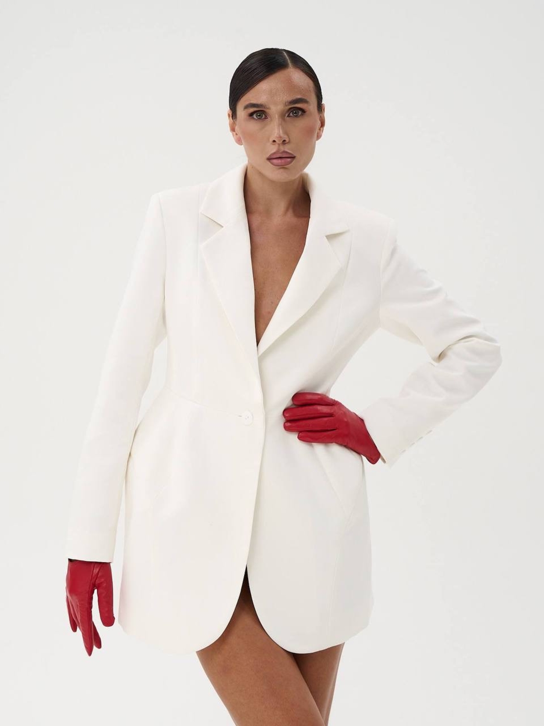 “Angel” Power Blazer Dress