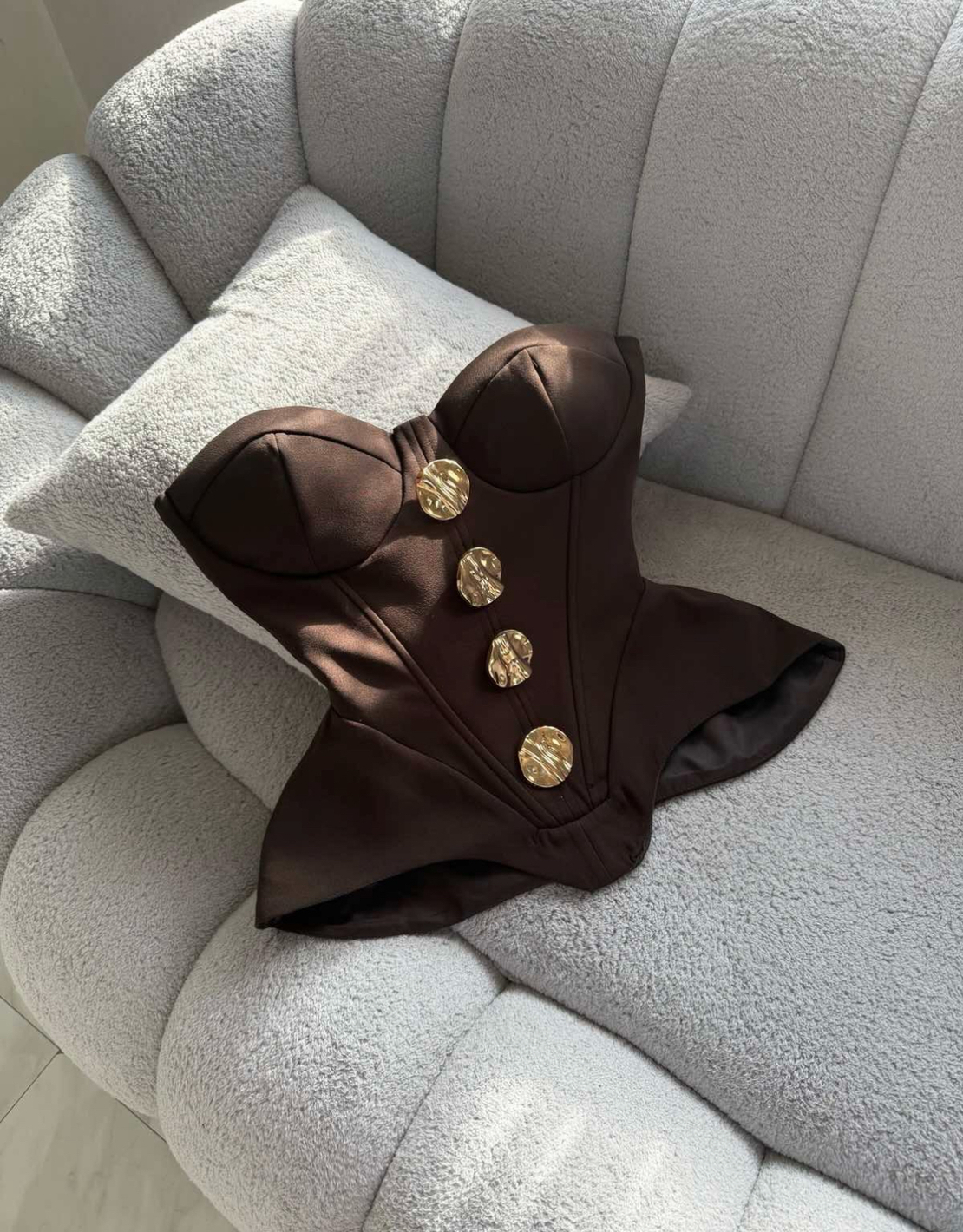 “Royal Mocha” 3-Piece Set - Елегантен костюм