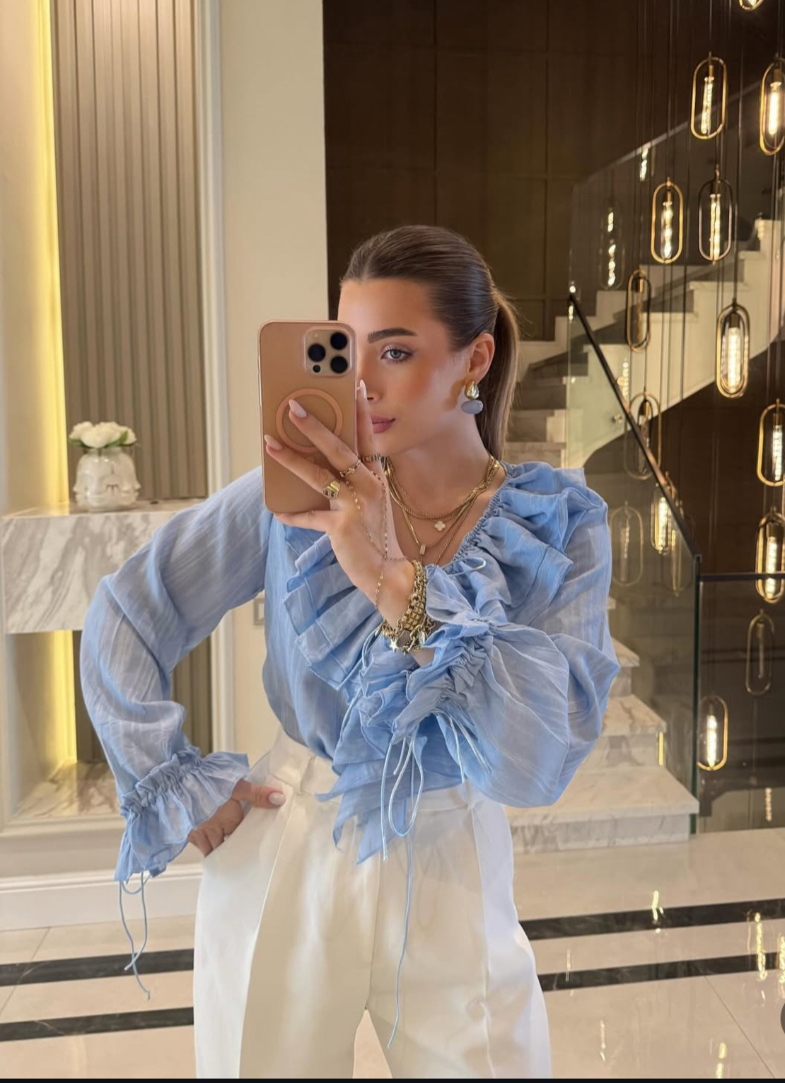 Ефирна лятна риза 
