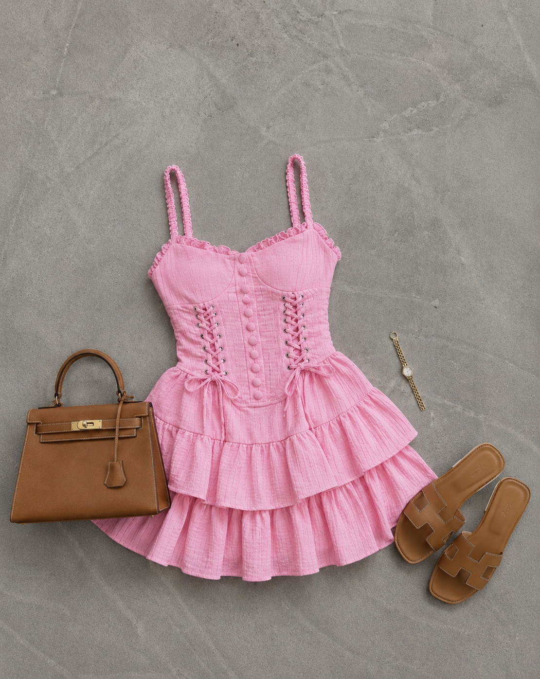 “ Daisy “ pink - Лятна рокля