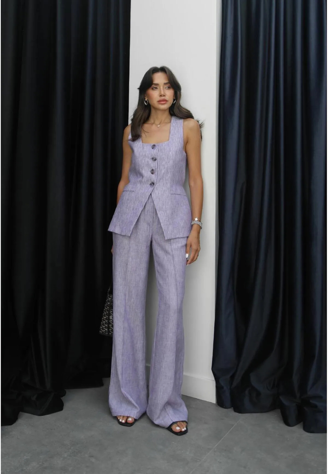 URBAN CHIC Комплект елек и панталон Puple