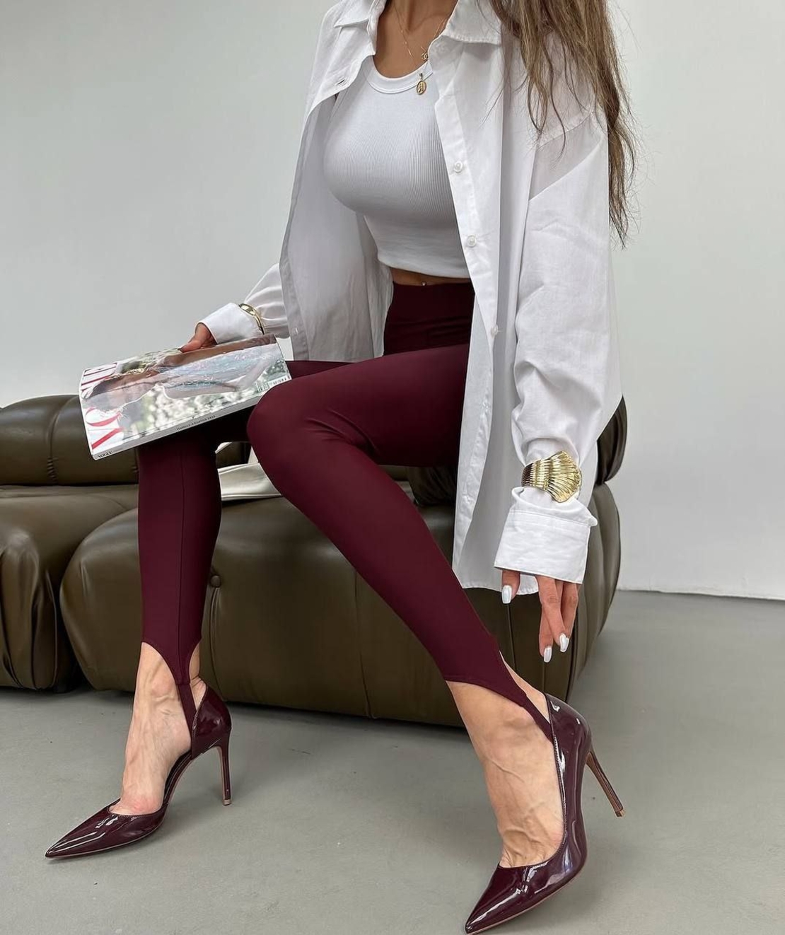 ShapeFlex Bordo – спортно-елегантен клин