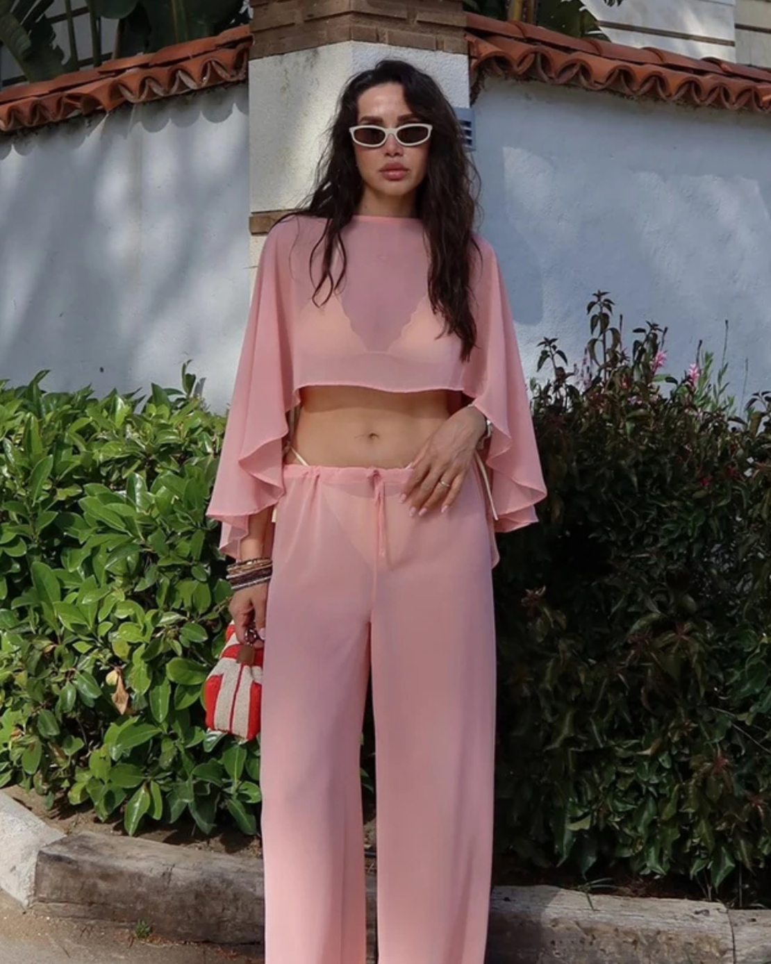 “Sea Breeze “ pink - Плажен комплект
