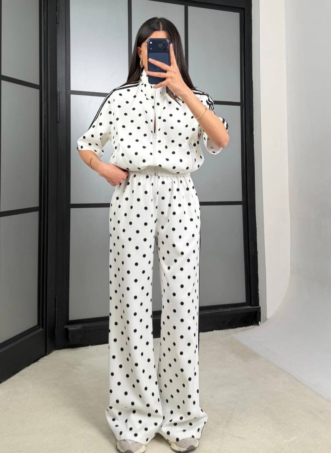 “Dots Vibe Set” white - сет две части