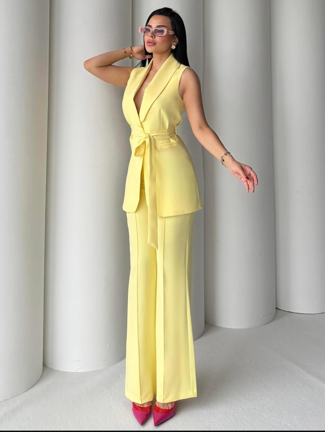 “Modern Tailor” Yellow– Костюм Вдъхновен от Zara