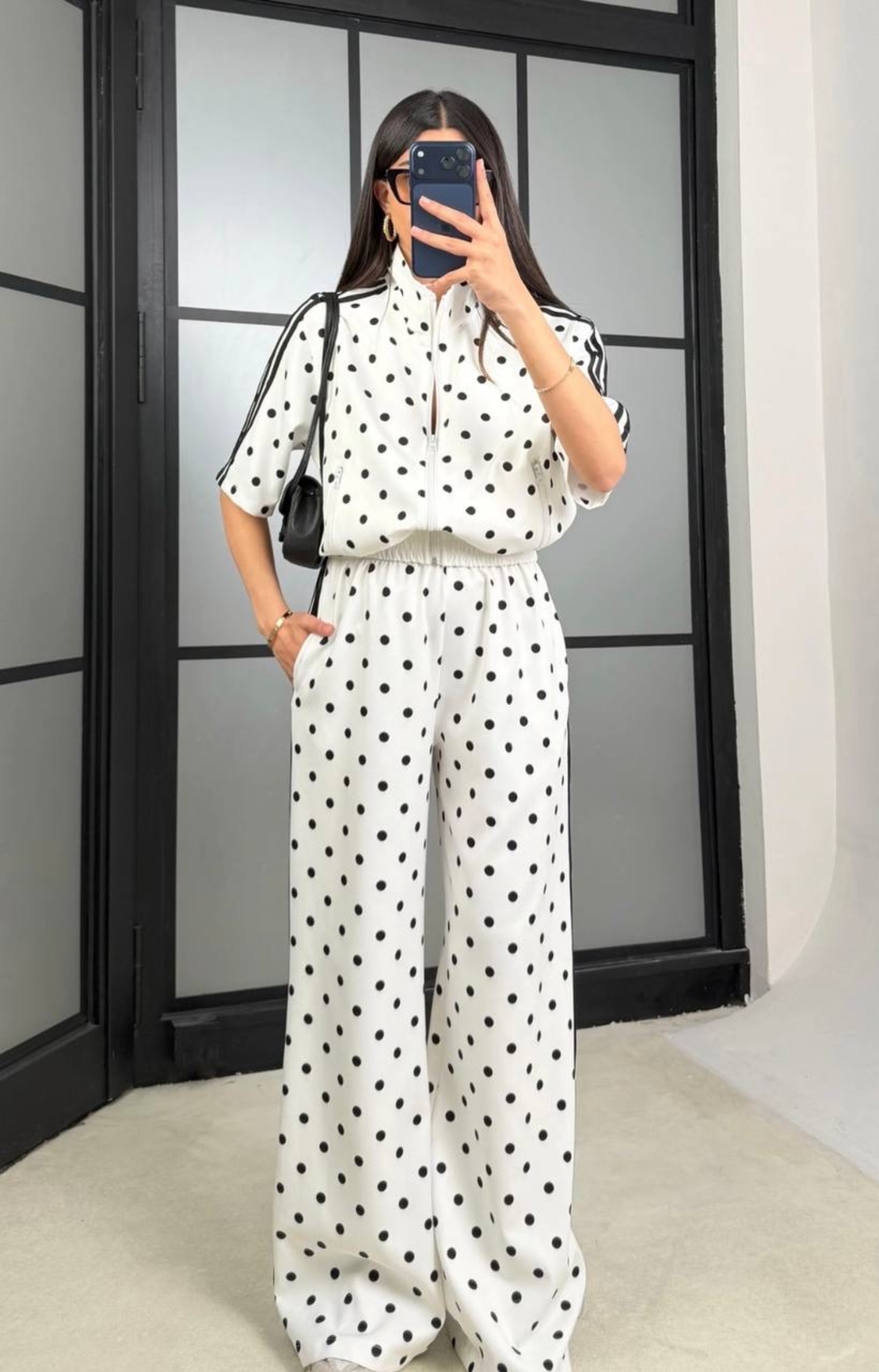 “Dots Vibe Set” white - сет две части
