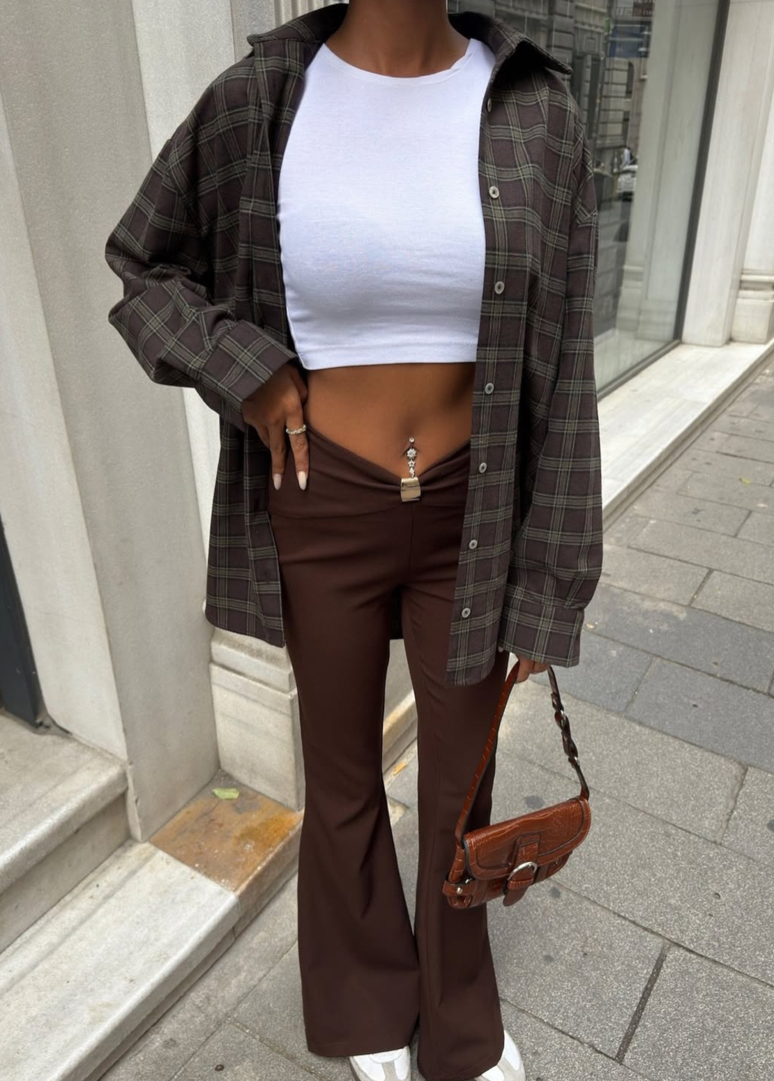 Mocha – Клош панталон с акцент на талията