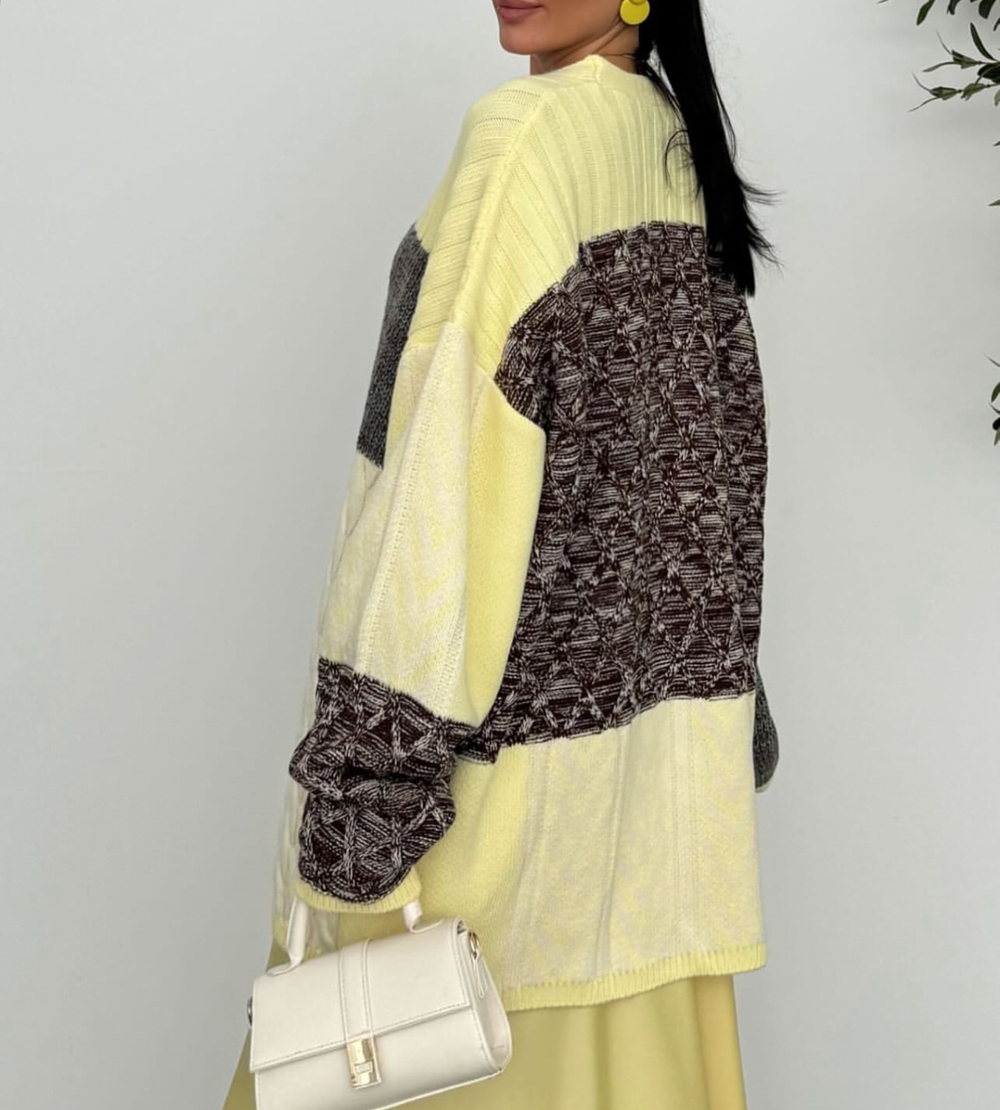 Sunny Oversize Knit - овърсайз жилетка