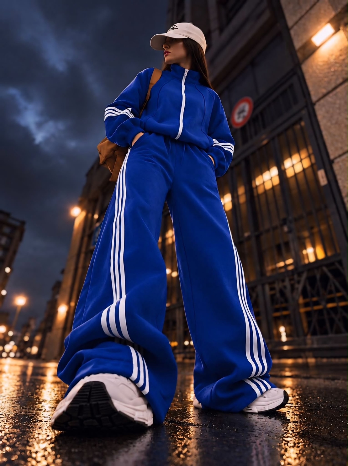 “ Urban Comfort” blue - Спортен ватиран екип