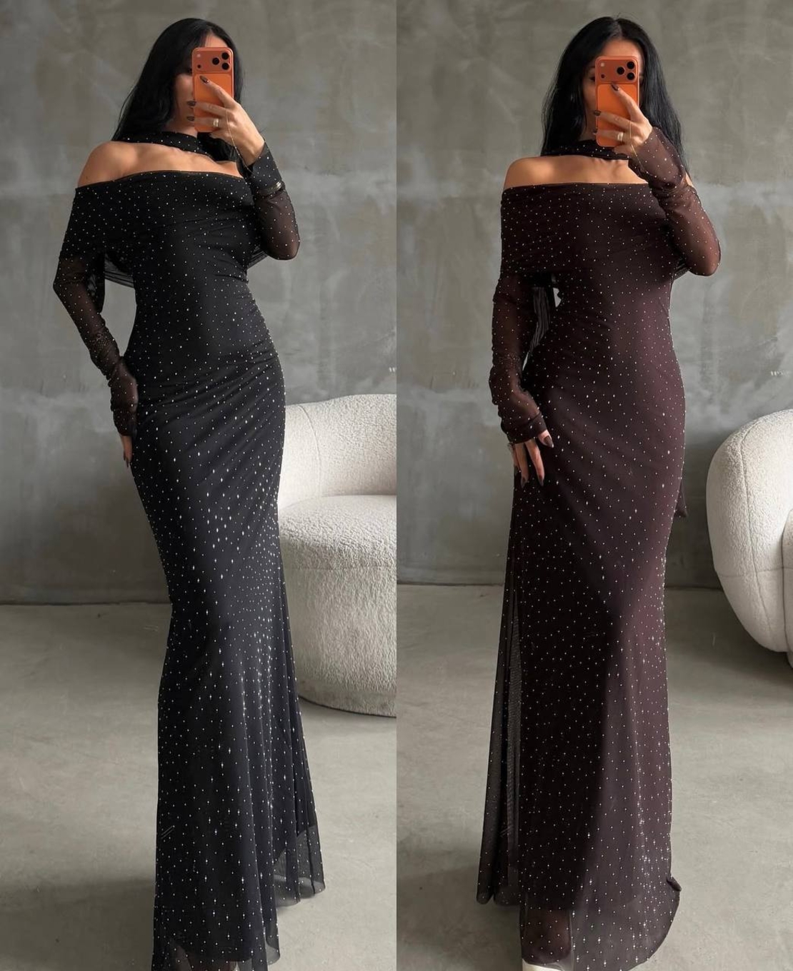 Рокля „Moonlight“ Black