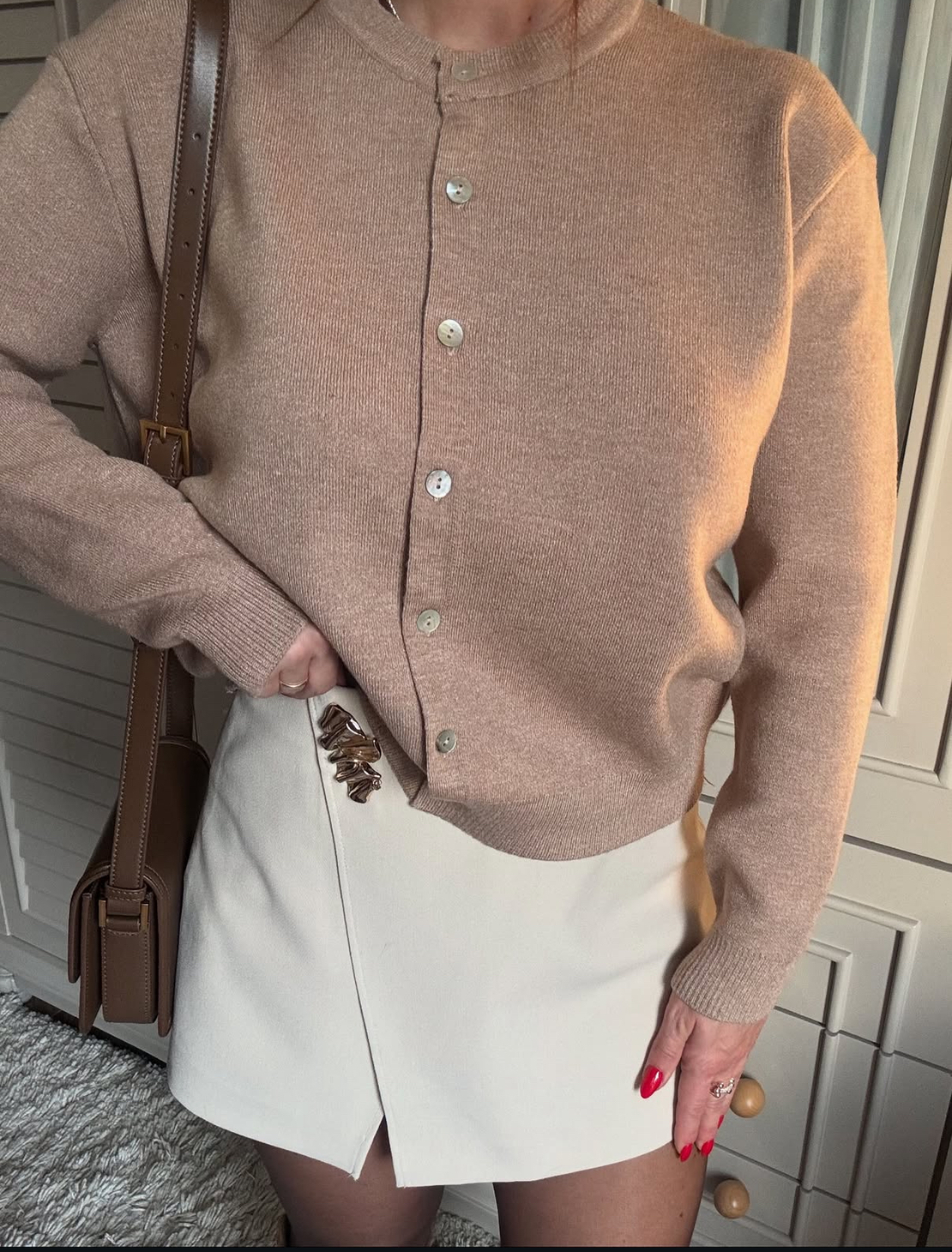 Grace Beige- Пола-панталонки