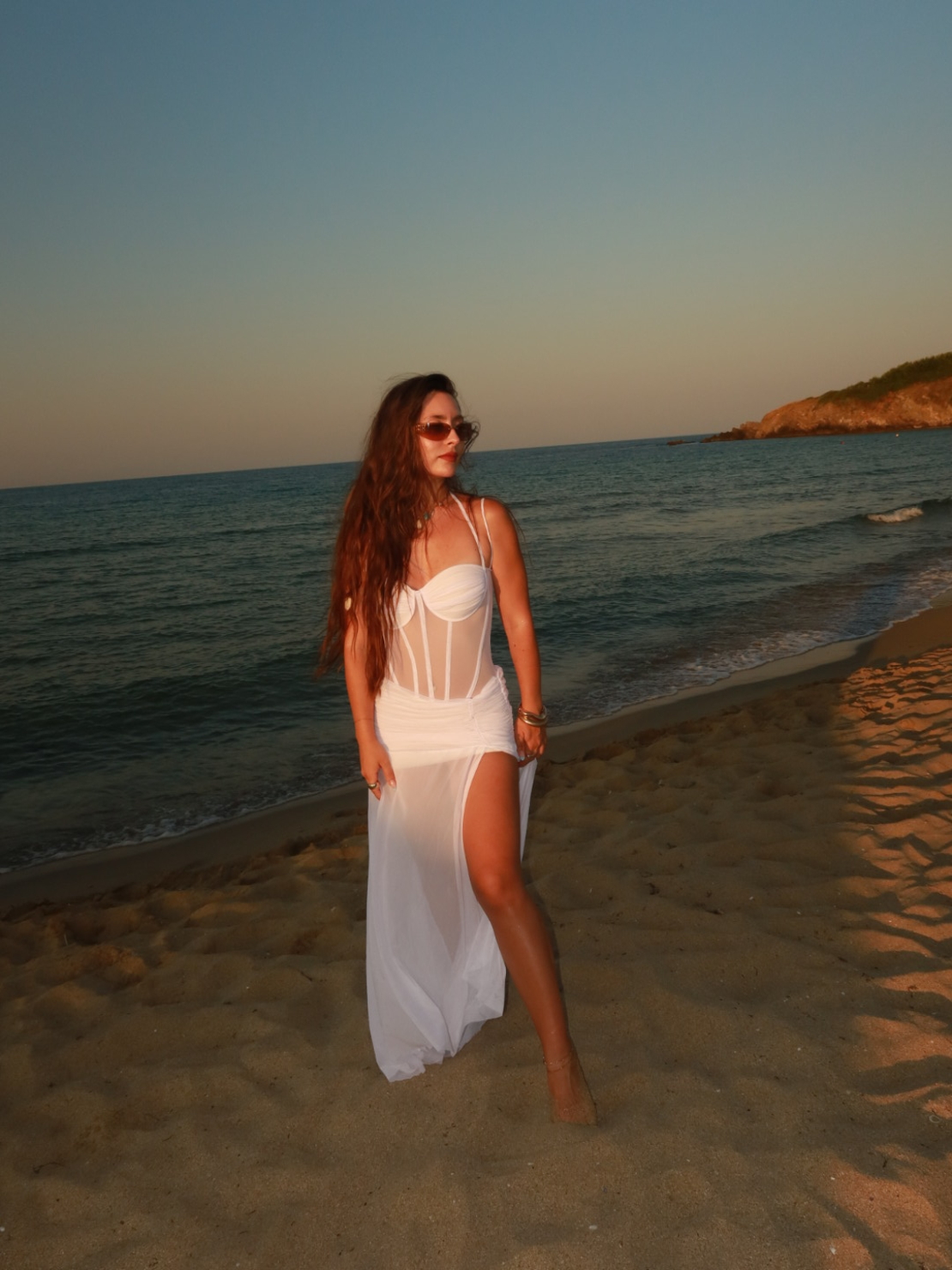 “Angel Mirage“ white - Дълга рокля