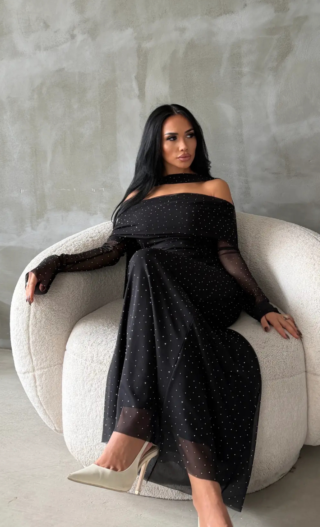 Рокля „Moonlight“ Black