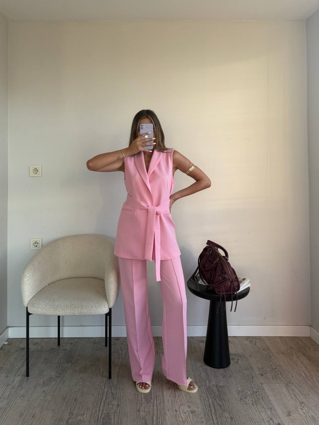 “Modern Tailor” Pink– Костюм Вдъхновен от Zara