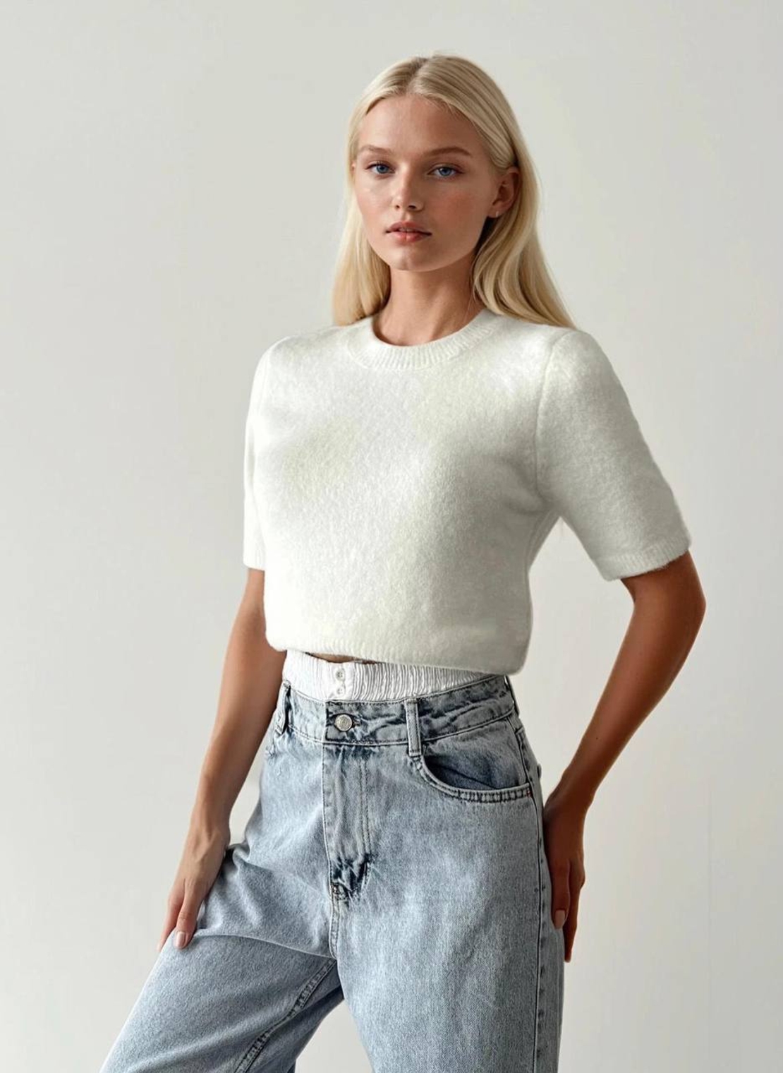 Pure Knit Tee Пуловер