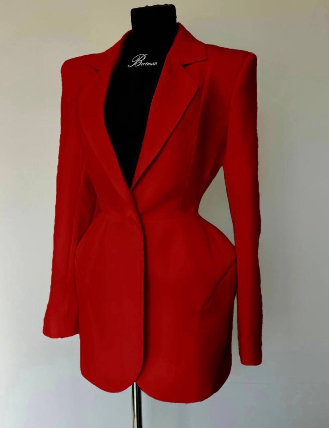 “Scarlet” Power Blazer Dress
