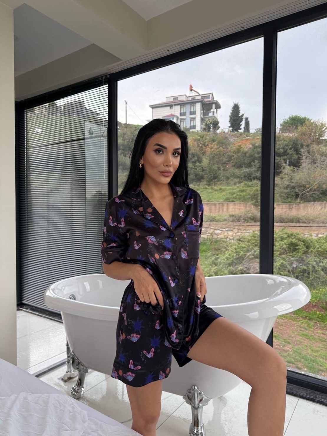 “Butterfly Night” - Сатенен сет