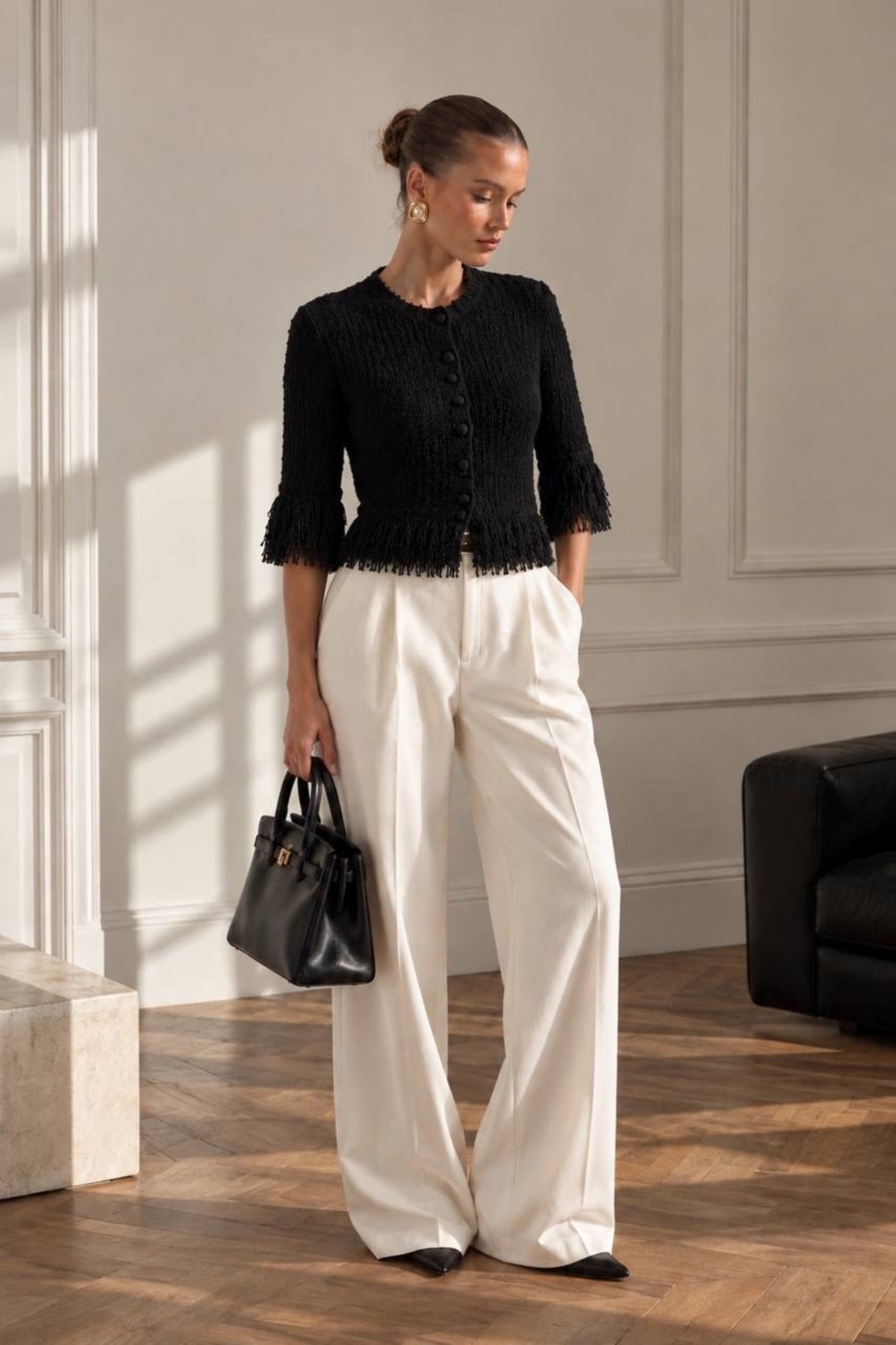 “ Elegance” black - жилетка