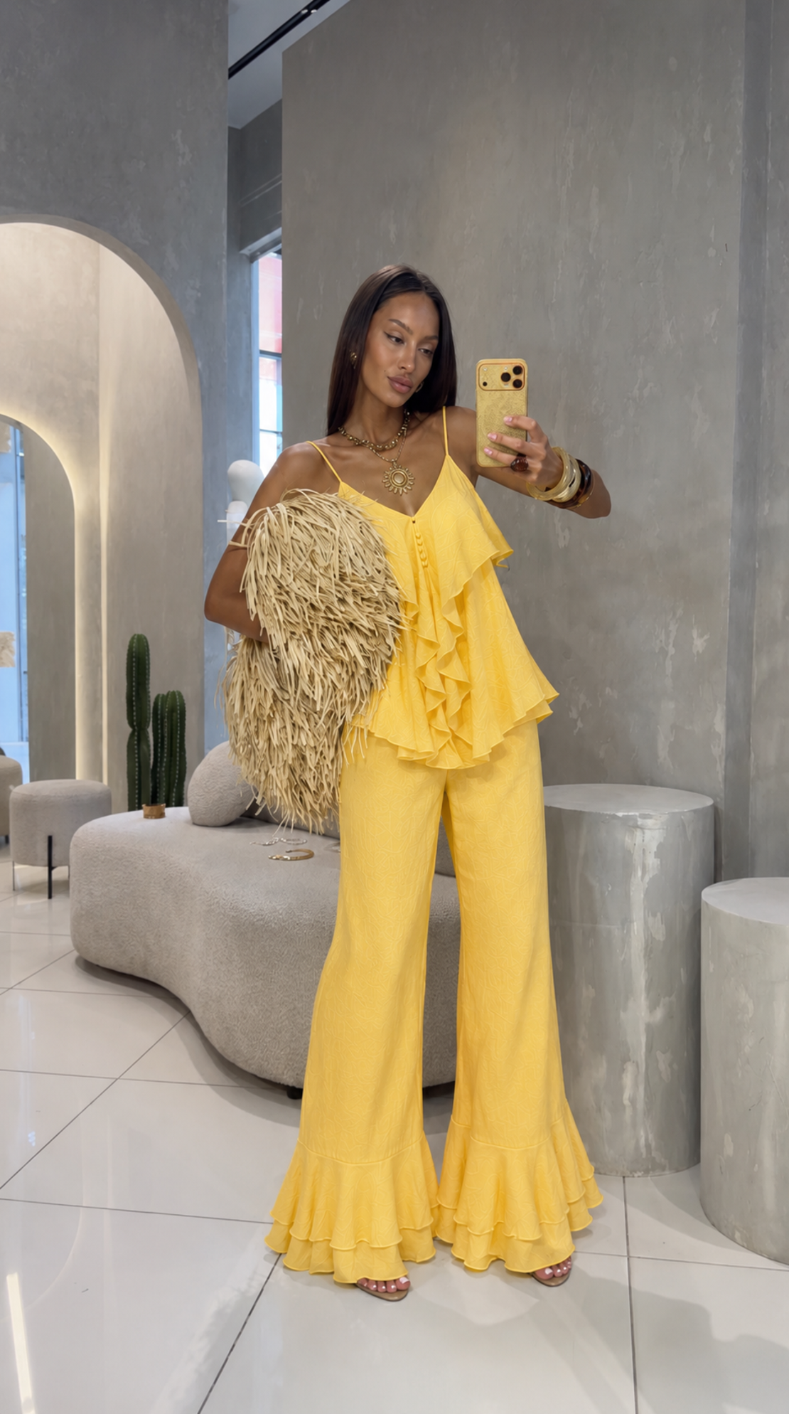 “ Amalfi” yellow - Сет