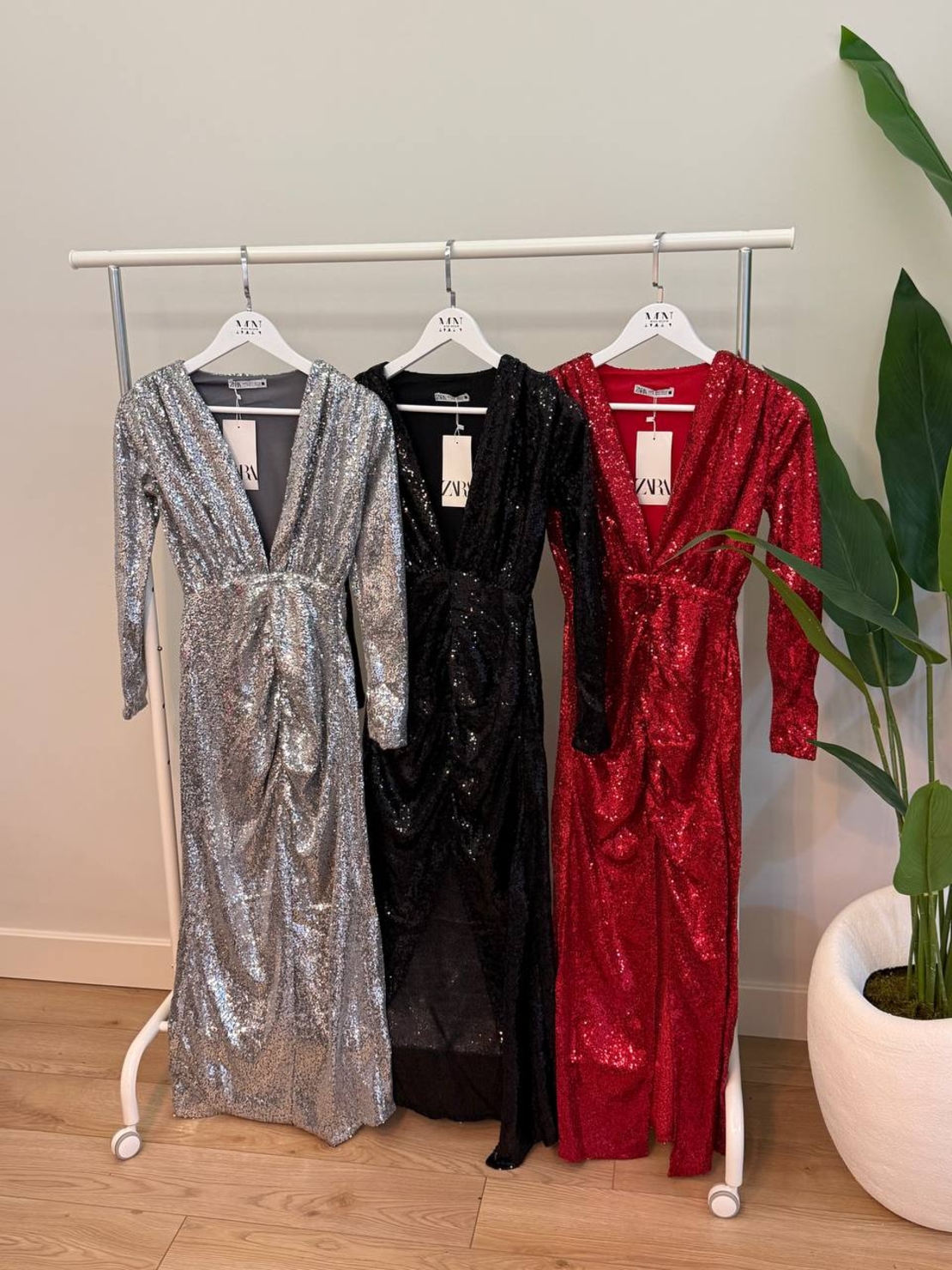 Блестяща вечерна рокля „Diva“ Black