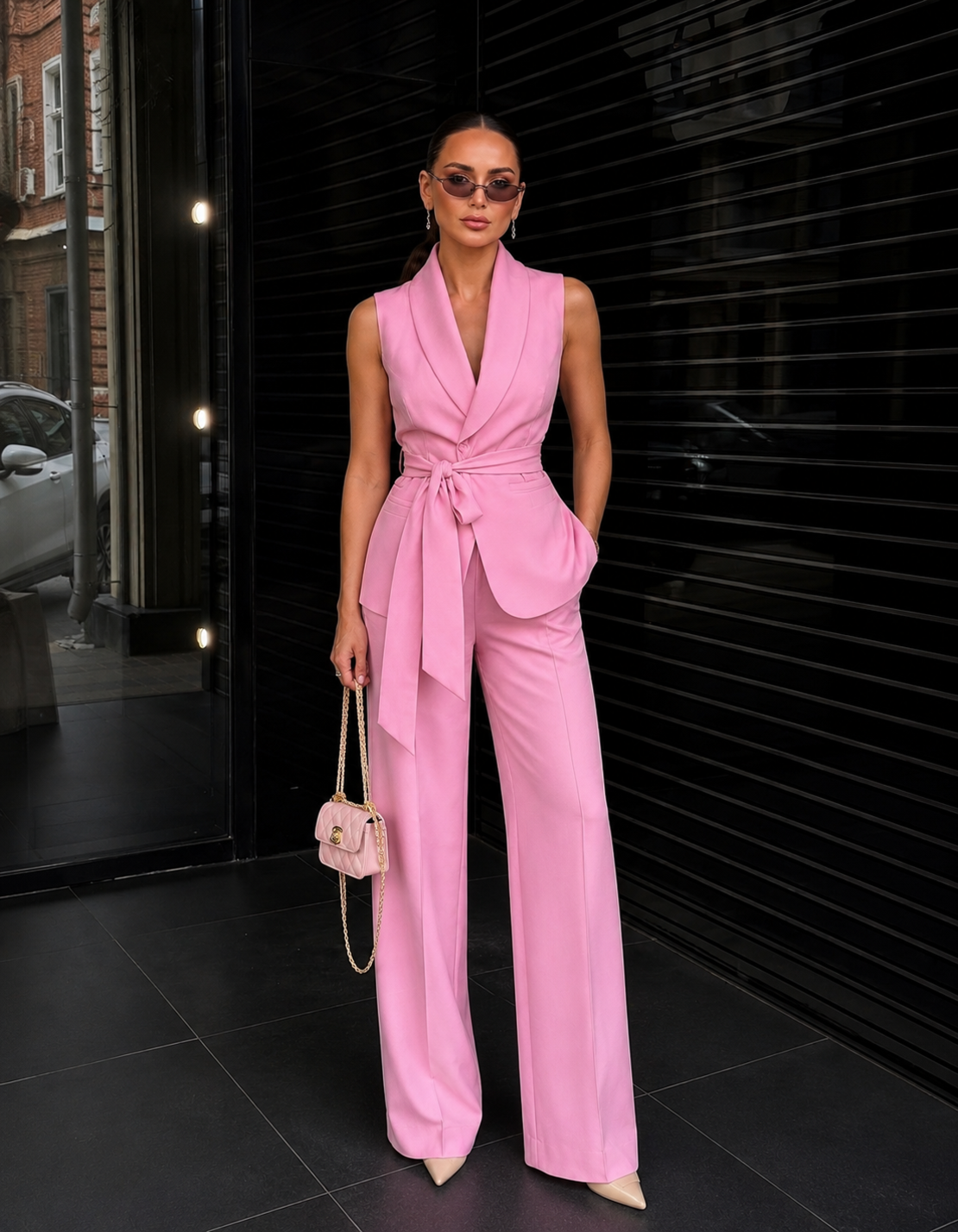 “Modern Tailor” Pink– Костюм Вдъхновен от Zara