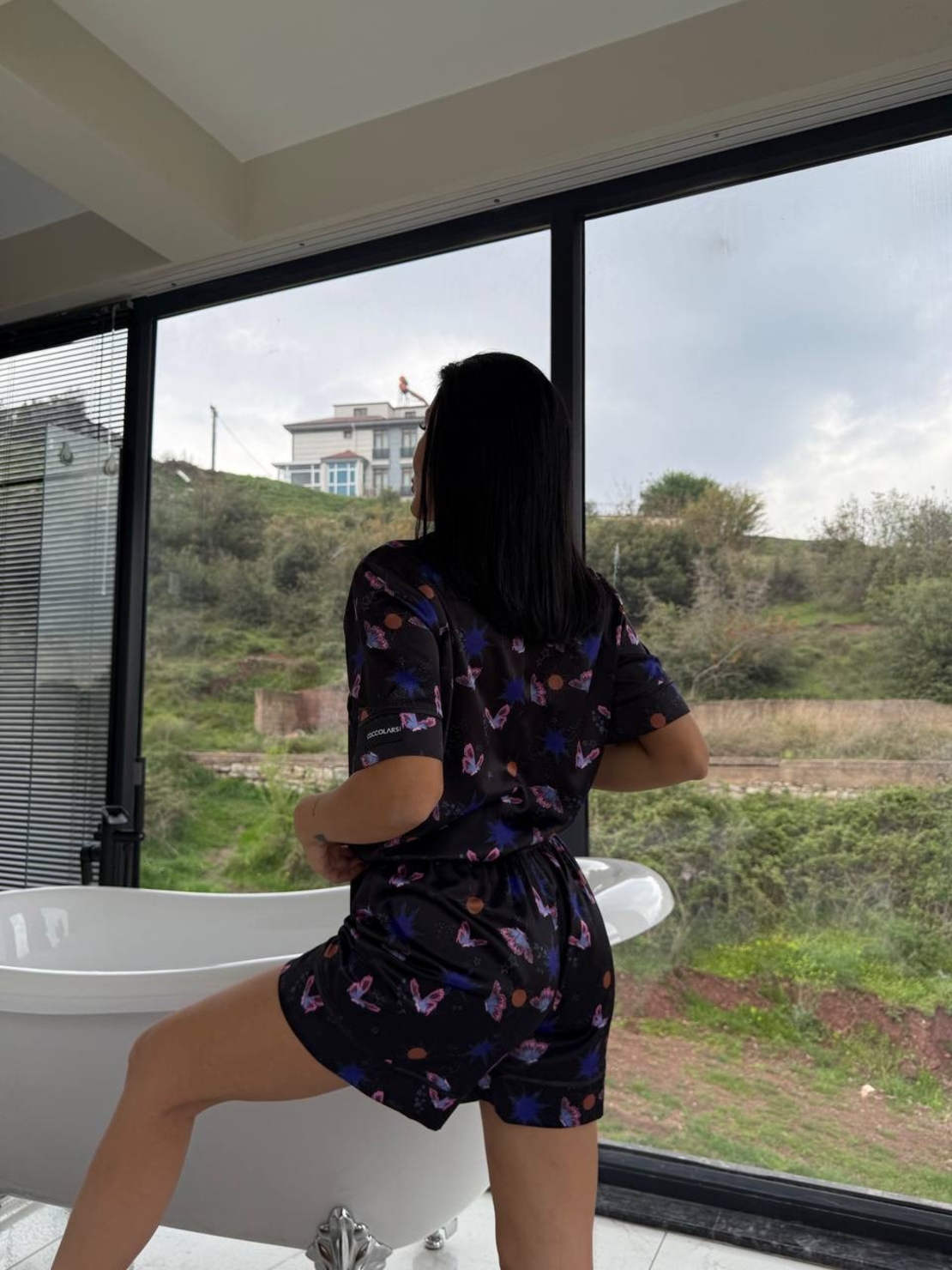 “Butterfly Night” - Сатенен сет