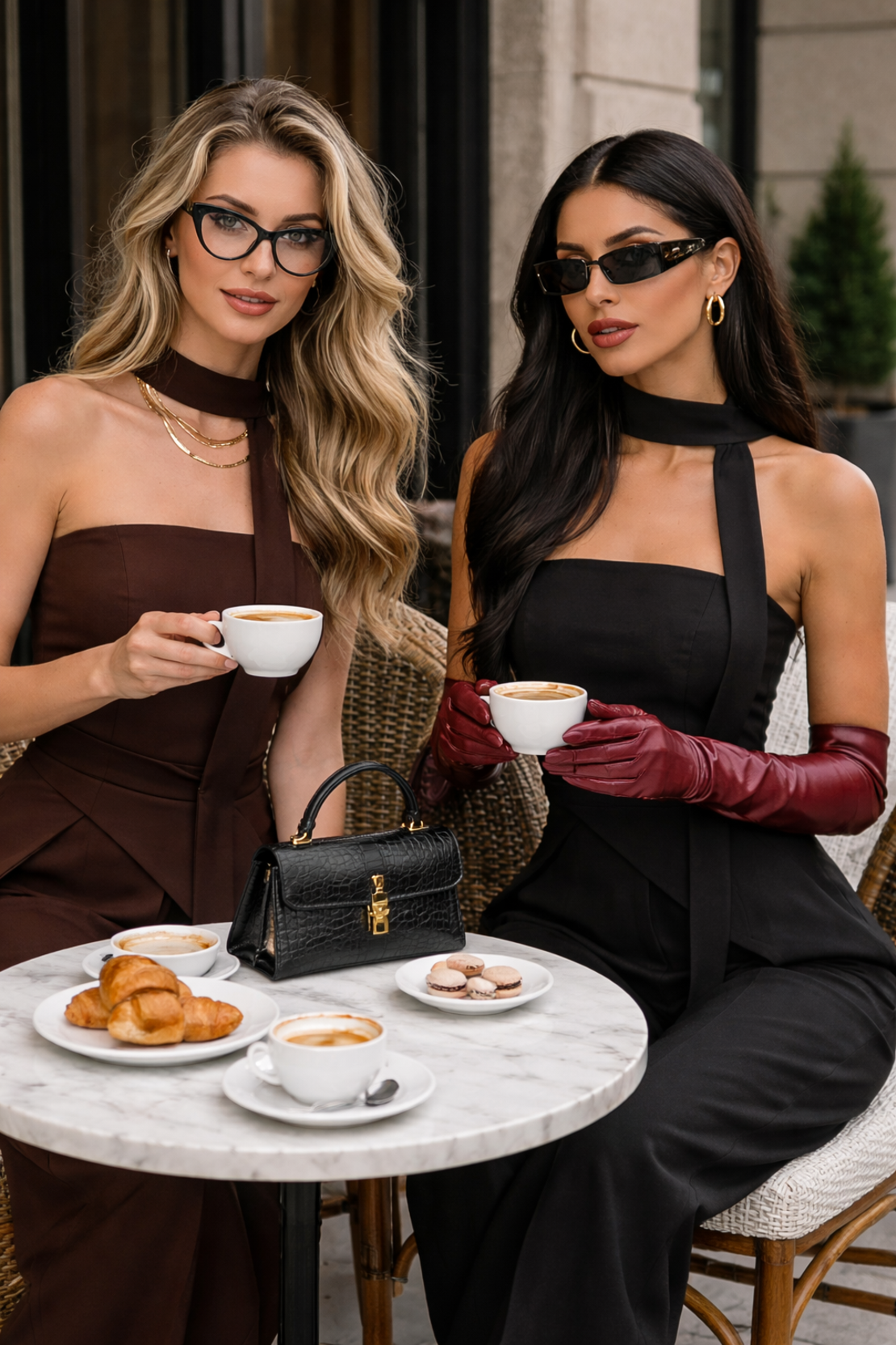 „Sophia“ Brown - Елегантен костюм