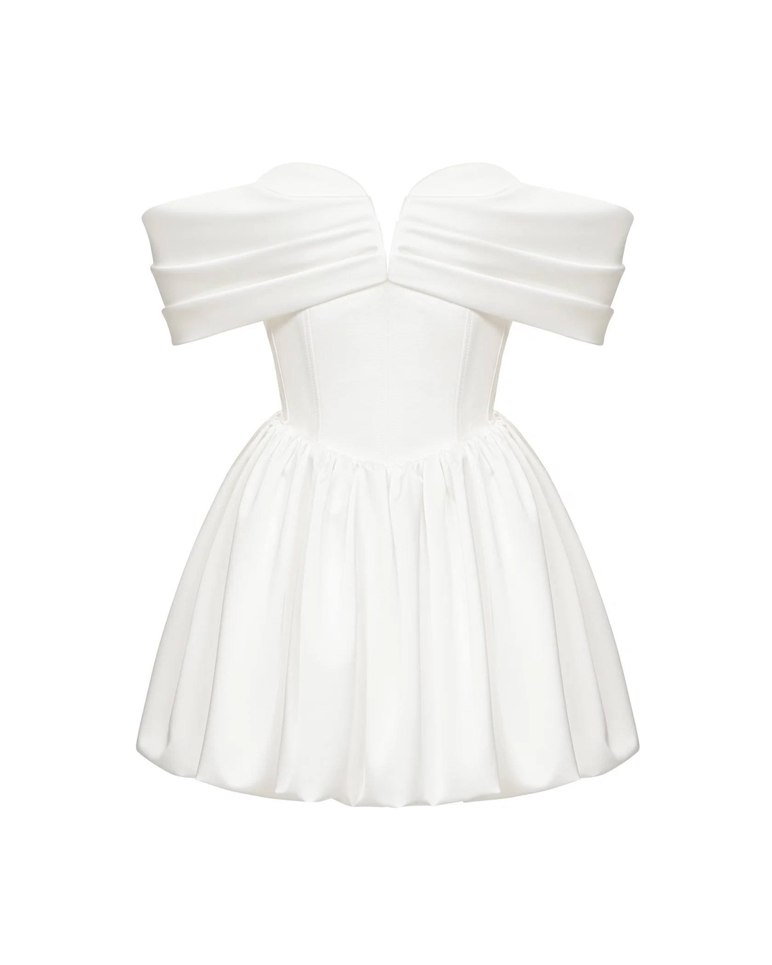 “Ivory” Елегантна сатенена рокля