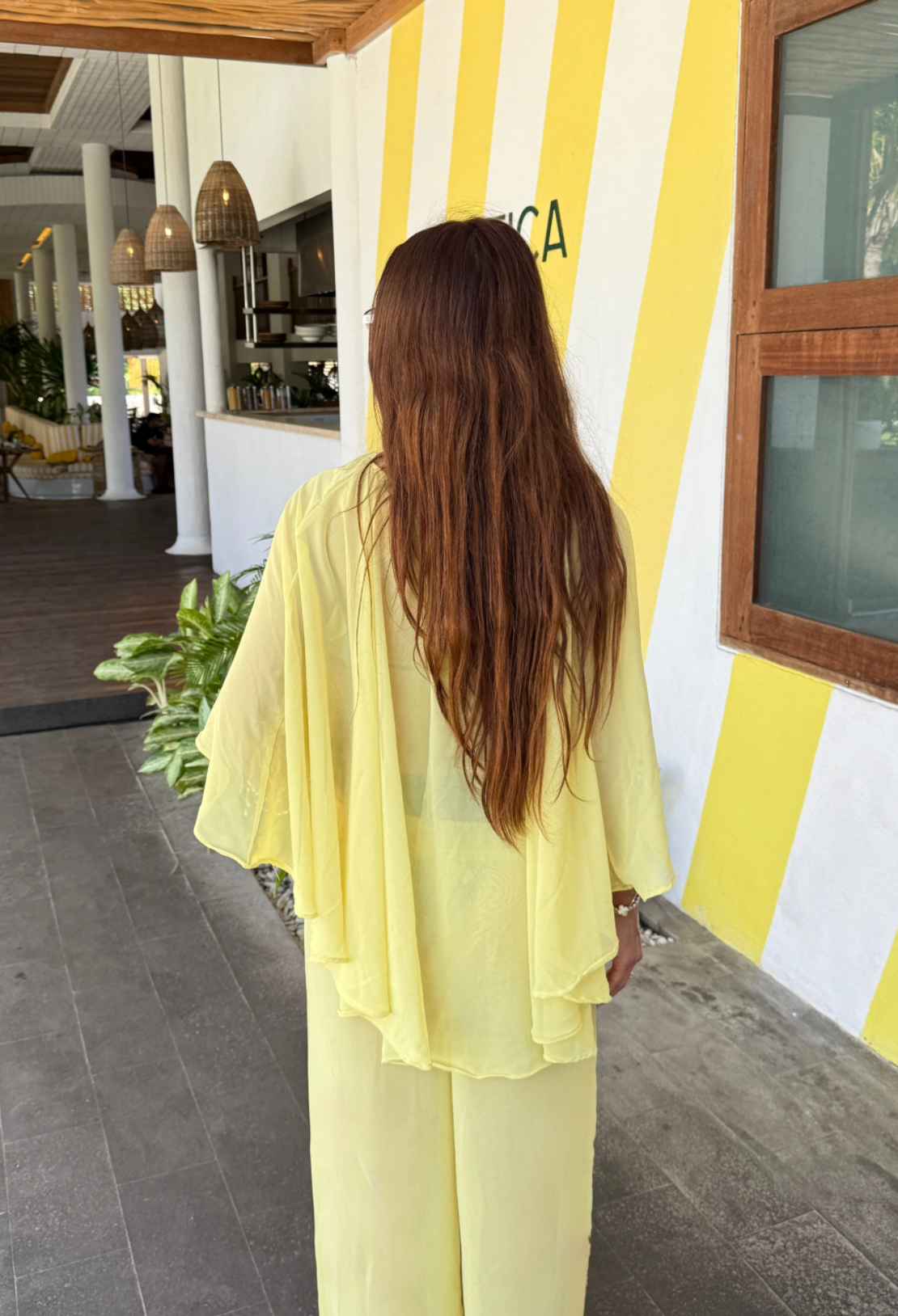 “Sea Breeze “ yellow - Плажен комплект