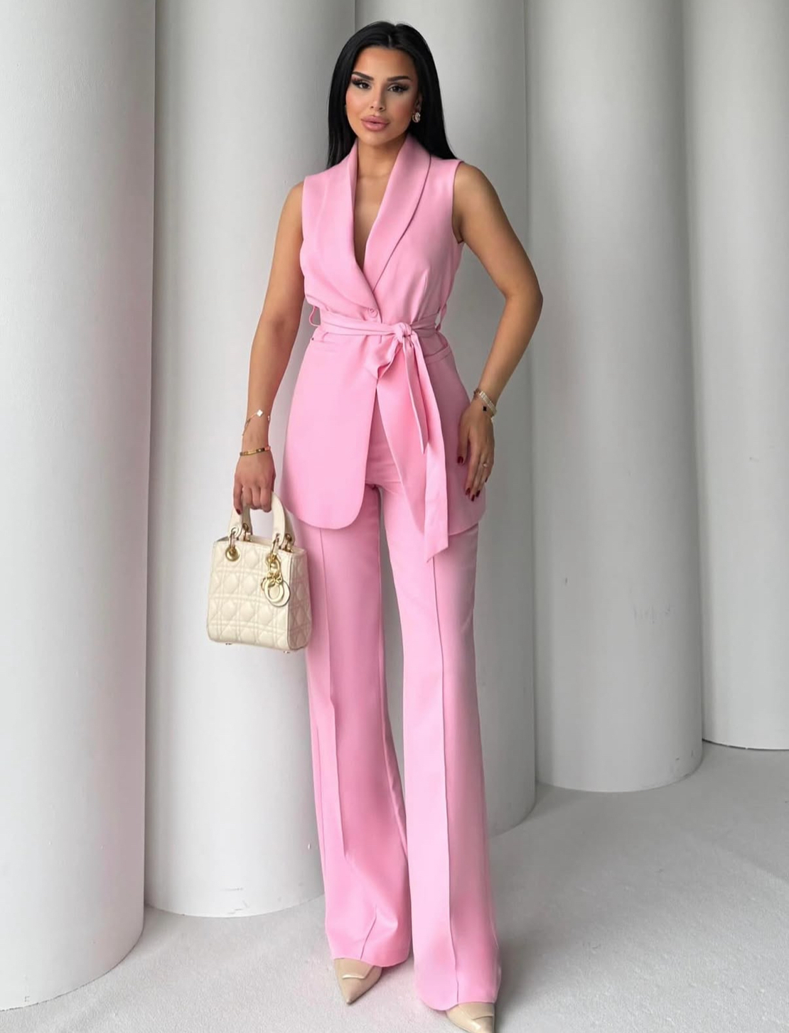 “Modern Tailor” Pink– Костюм Вдъхновен от Zara