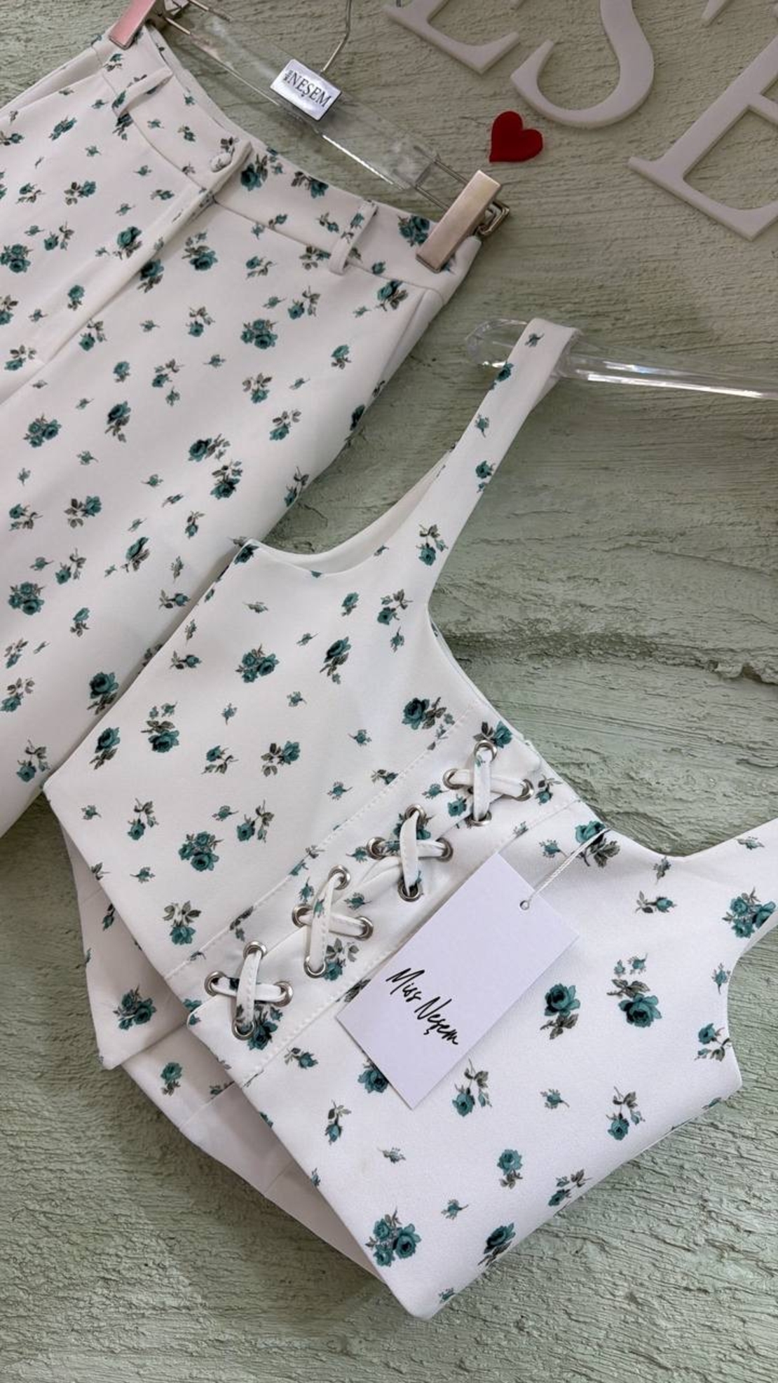 “Vintage Rose Set” green - комплект