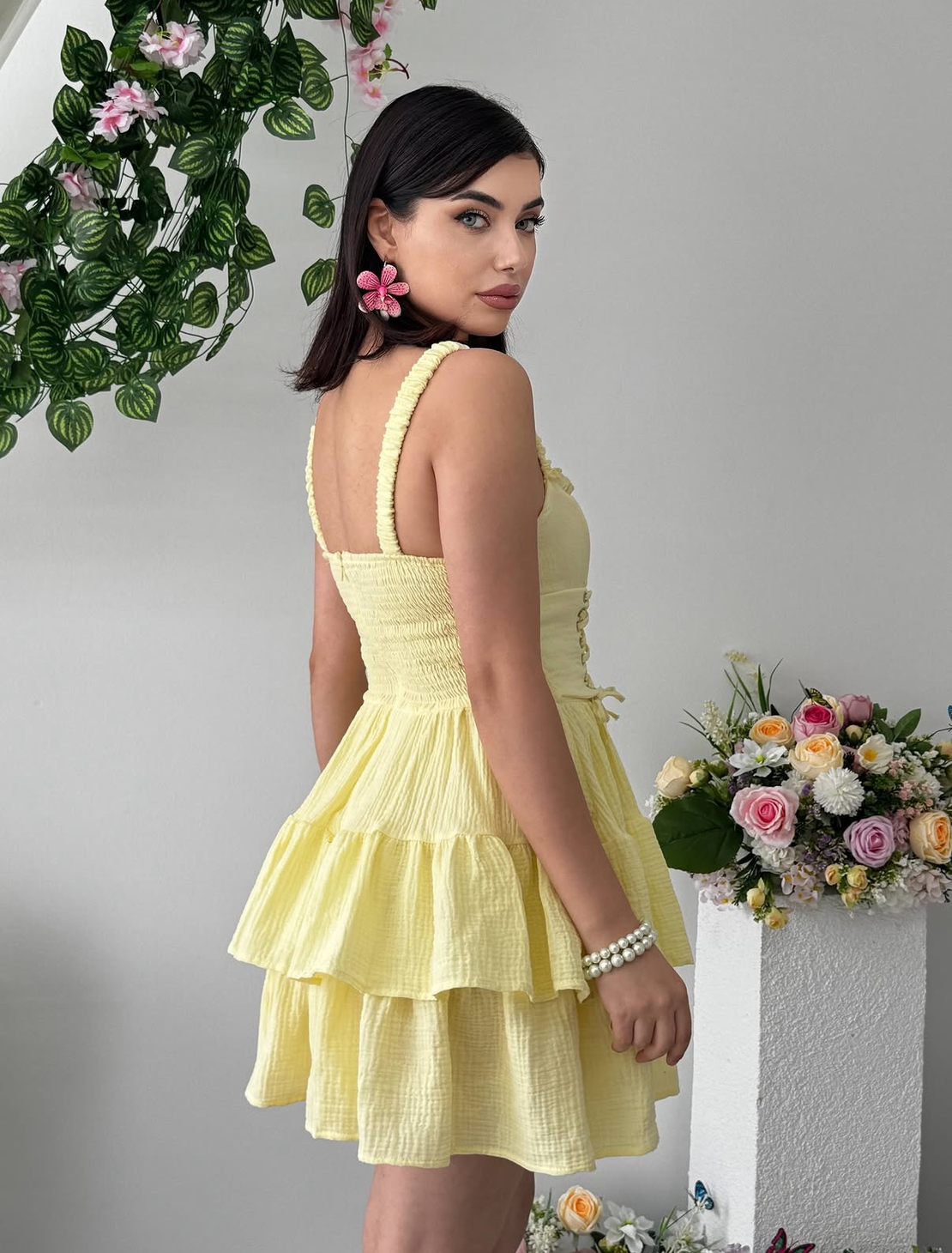 “Daisy “ yellow- Лятна рокля