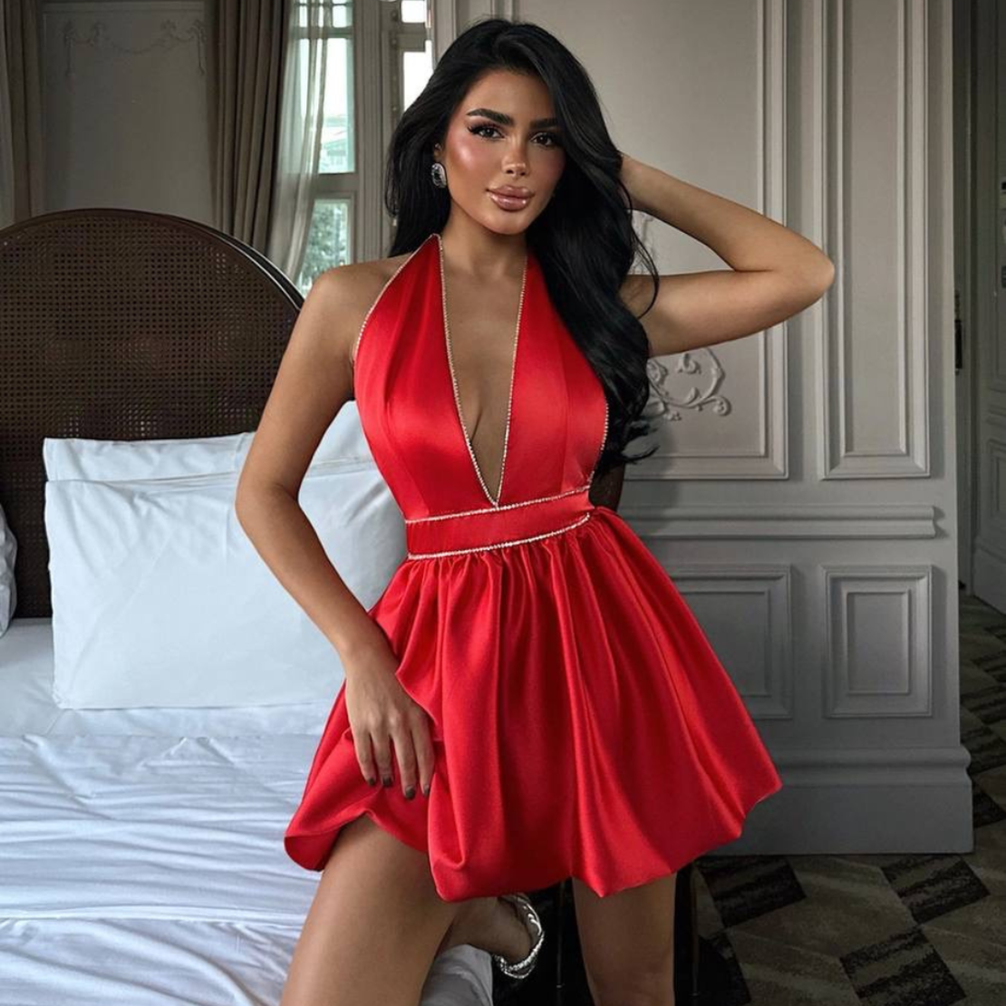 Рокля „Velvet Kiss“ Red