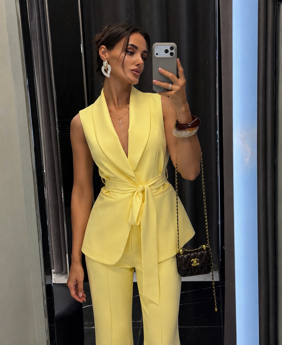 “Modern Tailor” Yellow– Костюм Вдъхновен от Zara