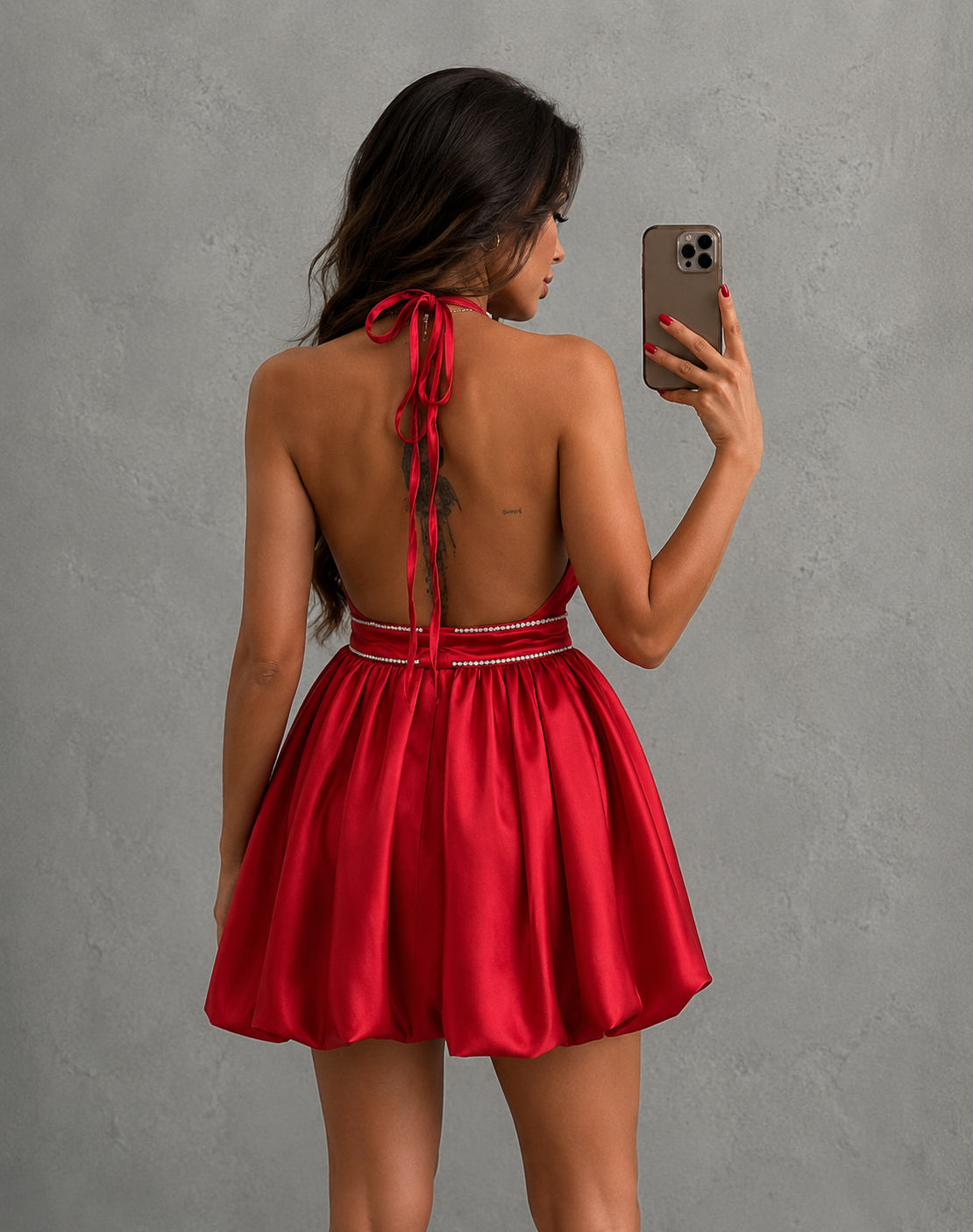 „Velvet Kiss“ Red - Рокля