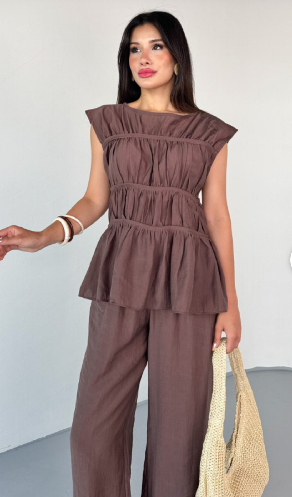 Boho Elegance Mokka-  дамски комплект