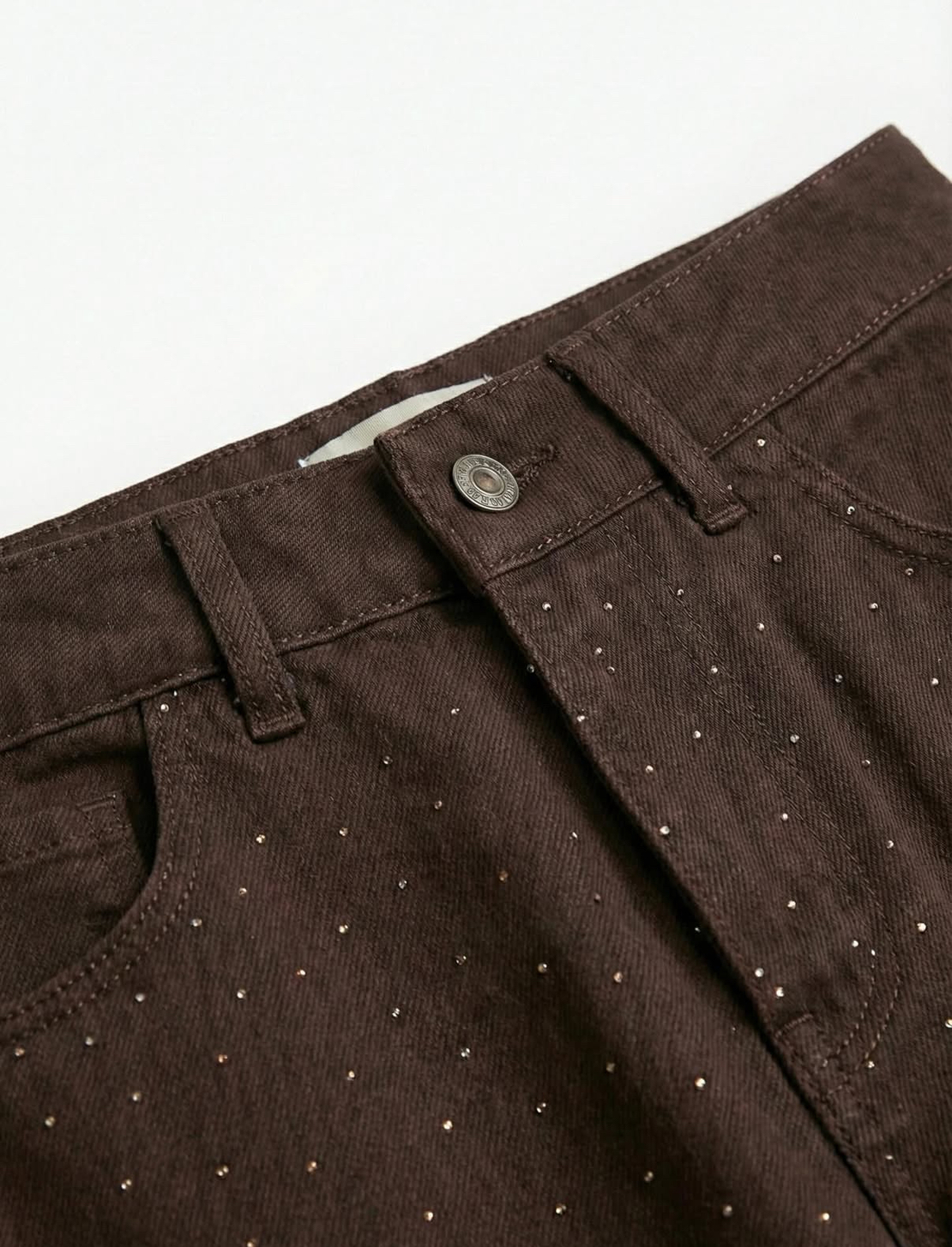 Crystal Mocha Pants - Дънки