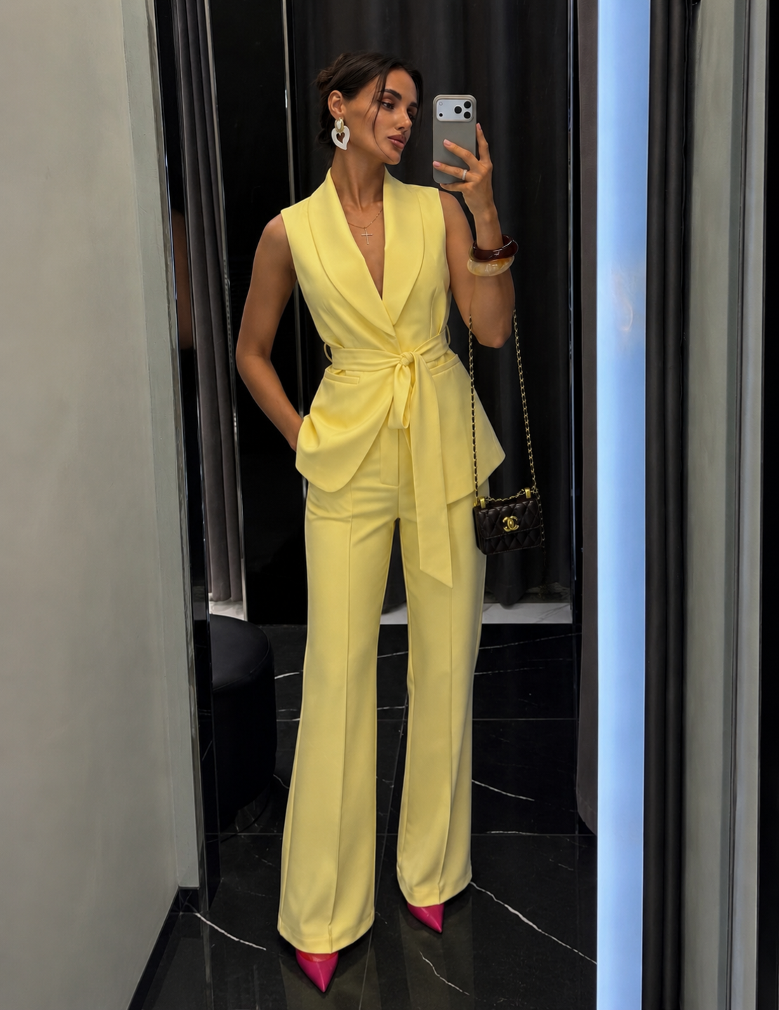 “Modern Tailor” Yellow– Костюм Вдъхновен от Zara