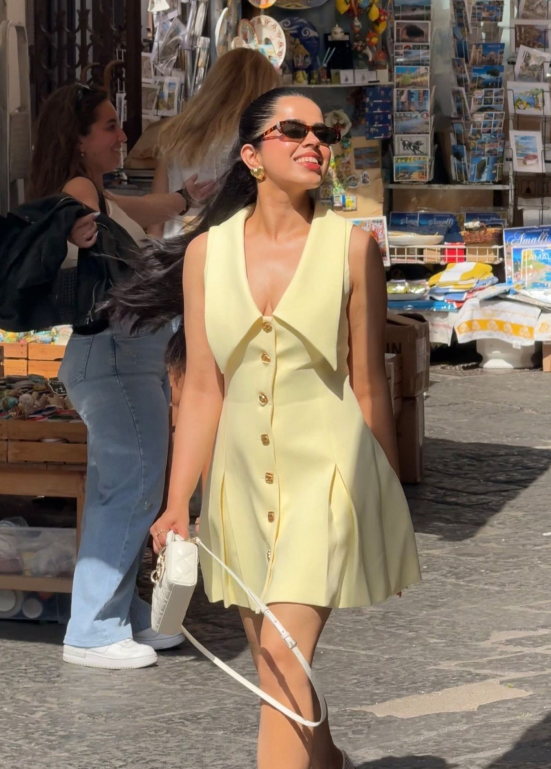 Luxe Dress в жълто