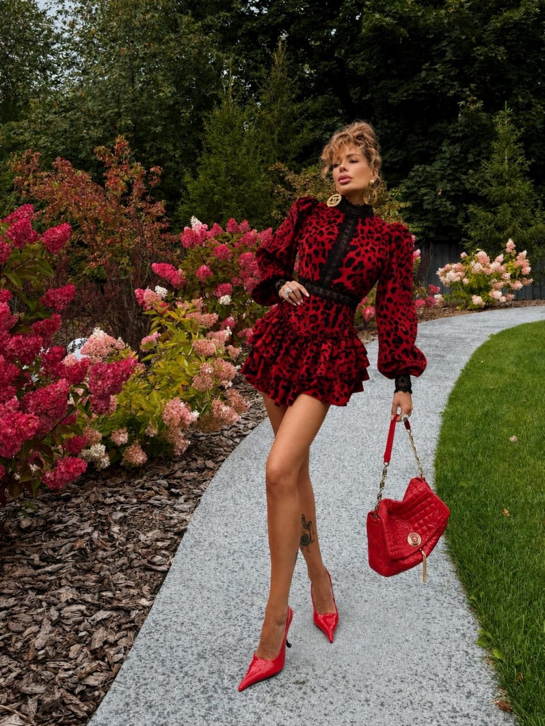 “ Bellissima “ red - рокля