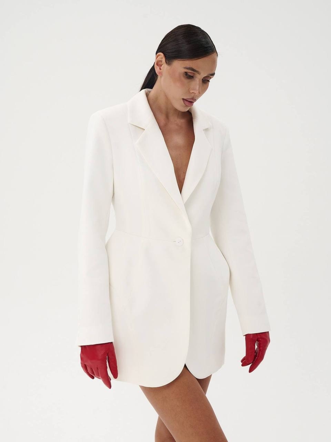 “Angel” Power Blazer Dress