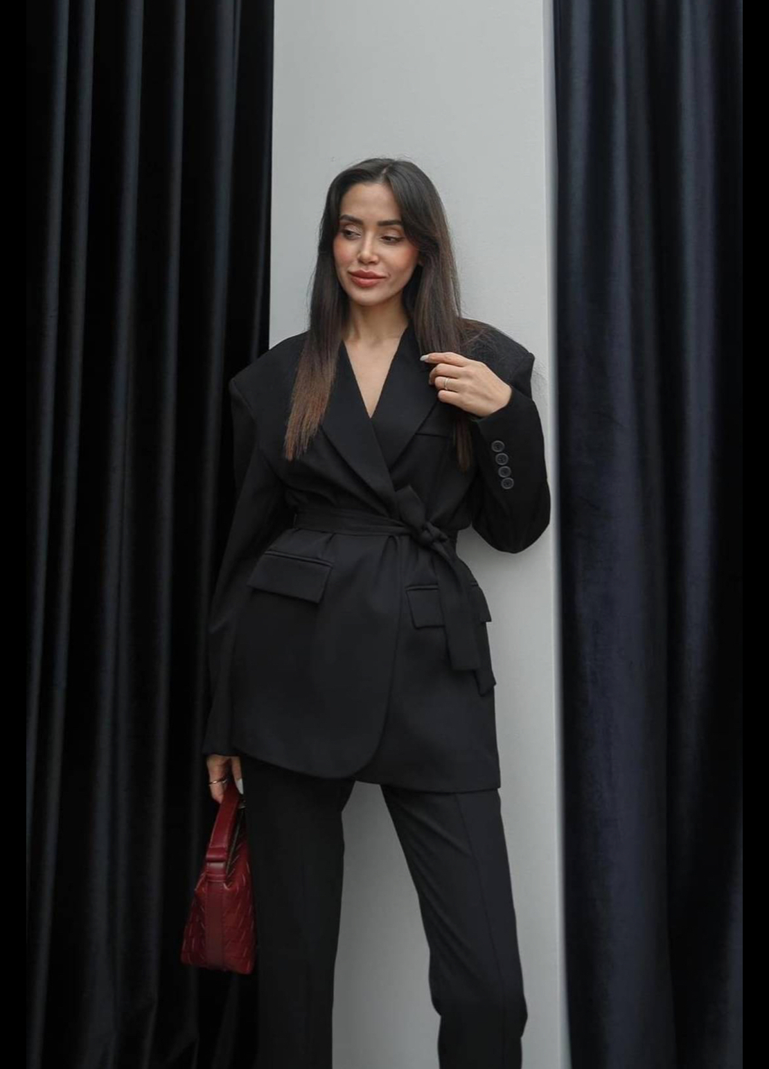 ROYAL EDGE Black Елегантен официален костюм