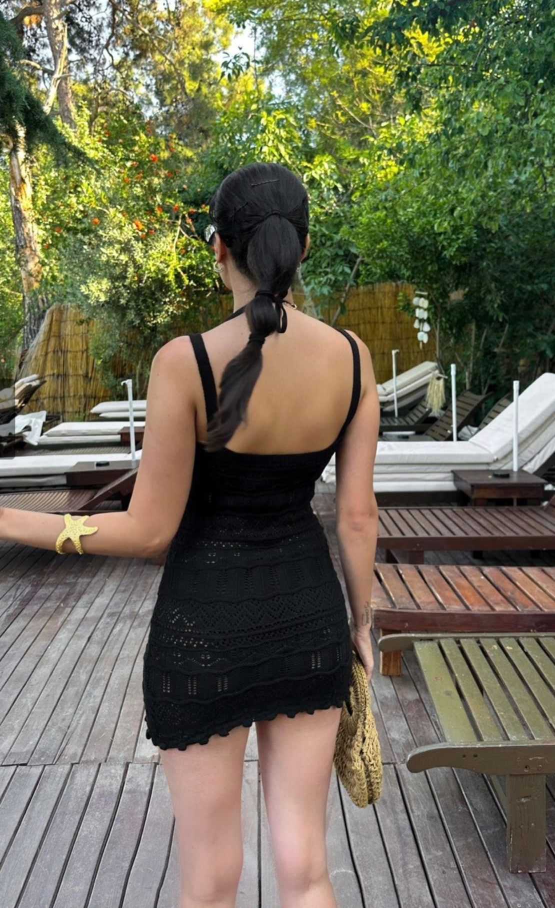 Tropica Breeze – плажна туника с презрамки black