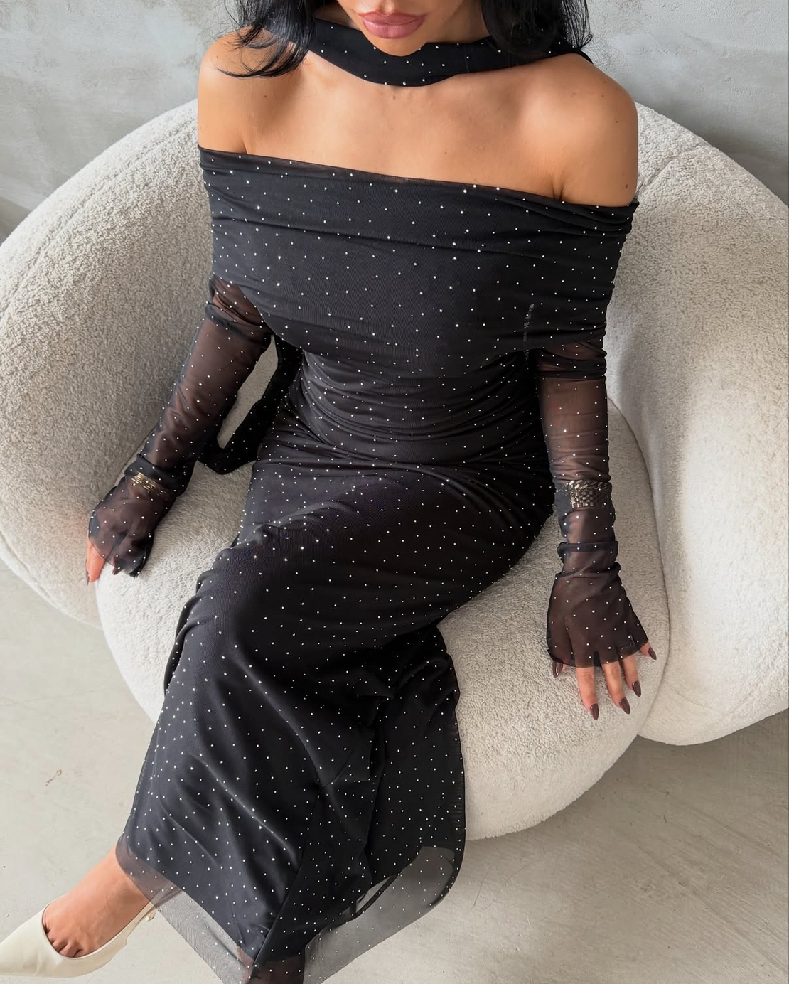 Рокля „Moonlight“ Black